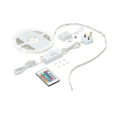 Masterlite Mains-powered LED RGB Strip light IP20 (L)5m