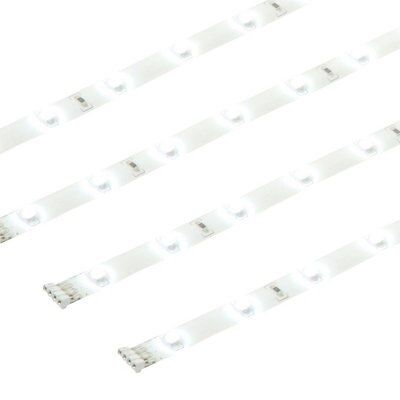 Arlec Cool White LED Strip Lights - 4 Pack