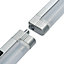 Masterlite Silver effect Mains-powered Fluorescent Cabinet light IP20 (L)355mm (W)23mm