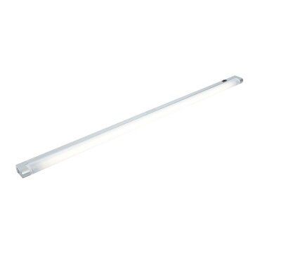 Masterlite Silver effect Mains-powered Fluorescent Cabinet light IP20 (L)916mm (W)23mm
