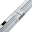 Masterlite Silver effect Mains-powered Fluorescent Cabinet light IP20 (L)916mm (W)23mm