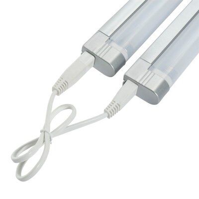 Masterlite Silver effect Mains-powered Fluorescent Cabinet light IP20 (L)916mm (W)23mm