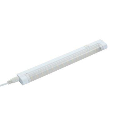 Masterlite White Mains-powered Fluorescent Under cabinet light IP20 (L)343mm