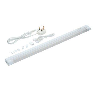 Masterlite White Mains-powered LED Cabinet light IP20 (L)573mm