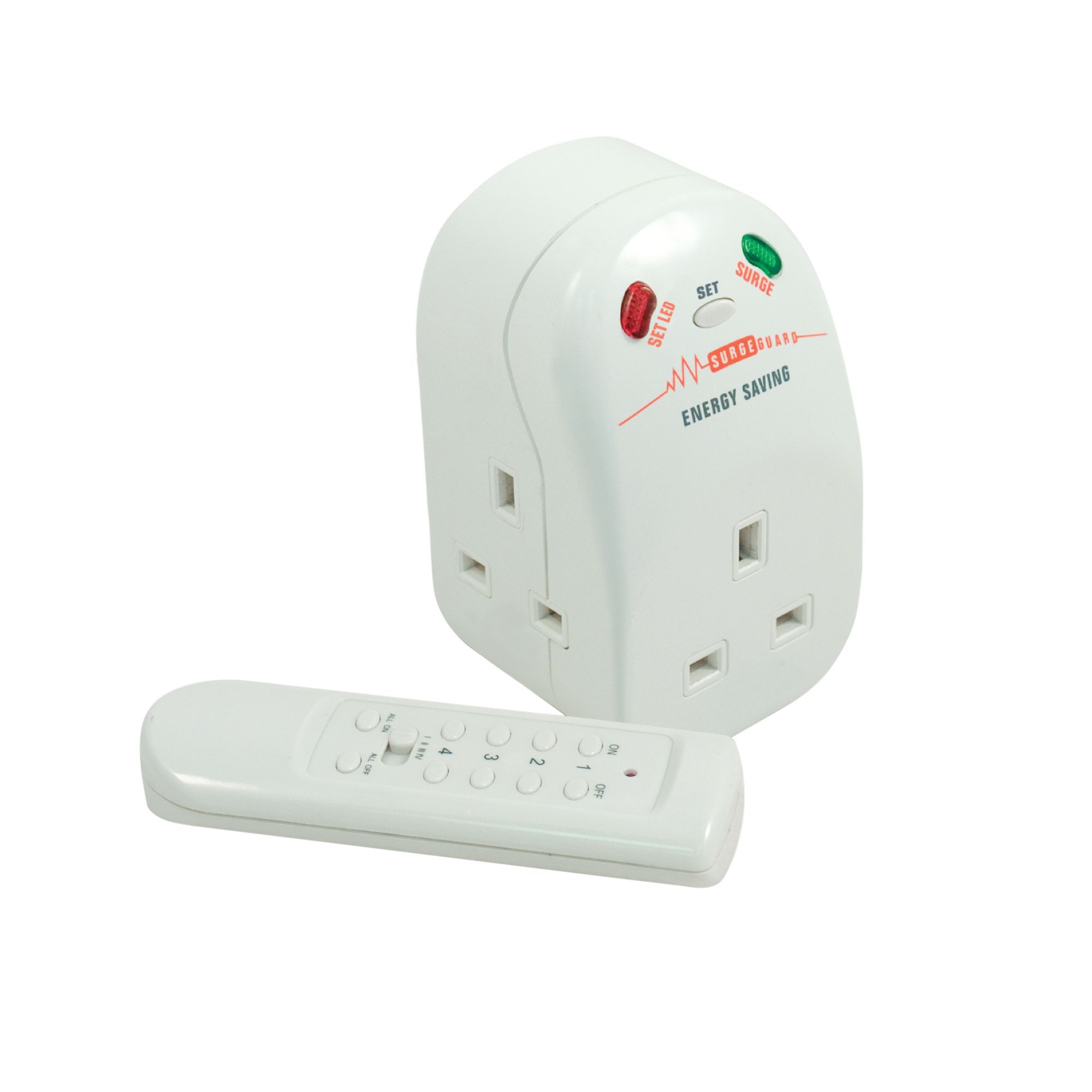 Masterplug 13A 1 gang Multiway plug adaptor DIY at B&Q