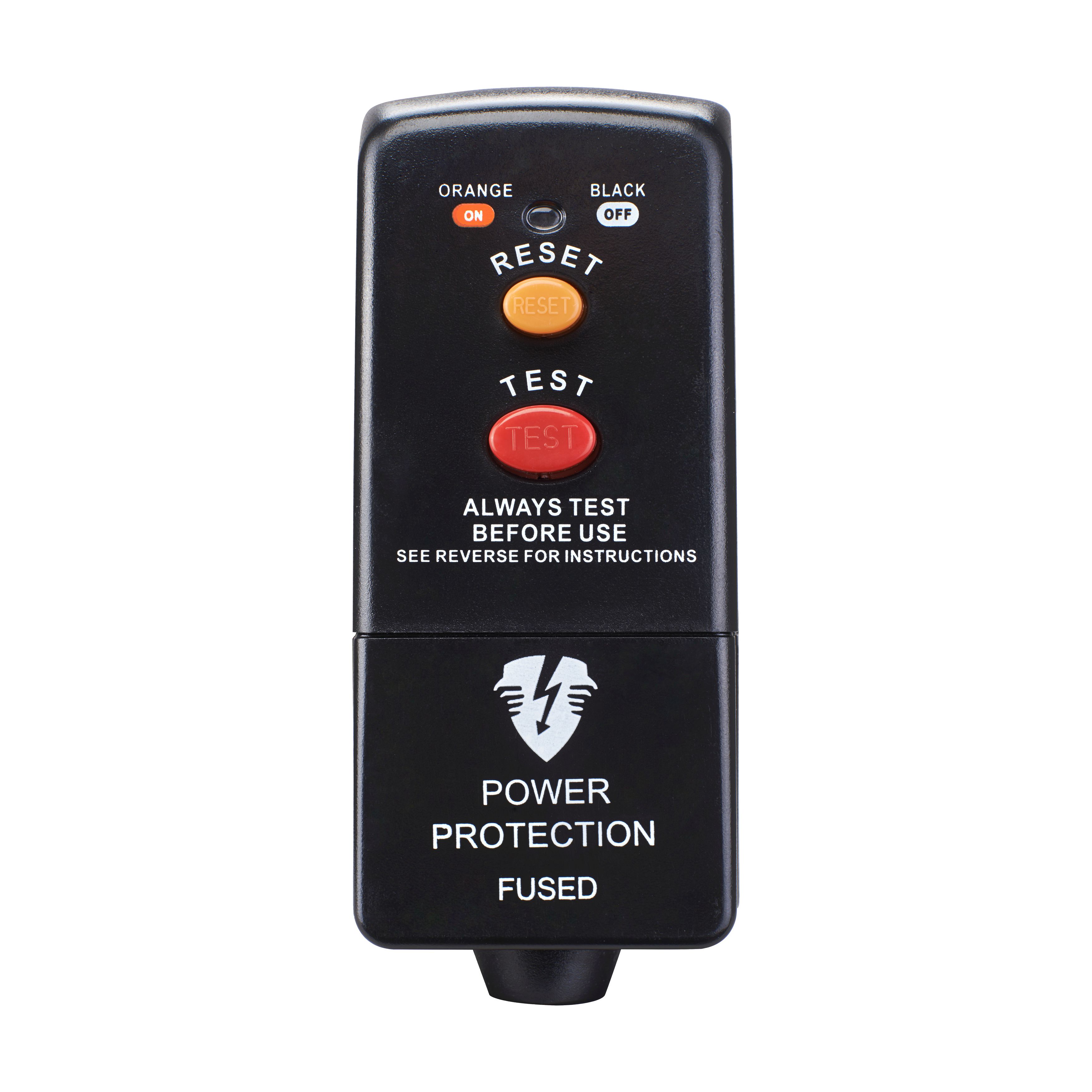 Masterplug 13A Fused Plug-Through Active RCD Adaptor - 7