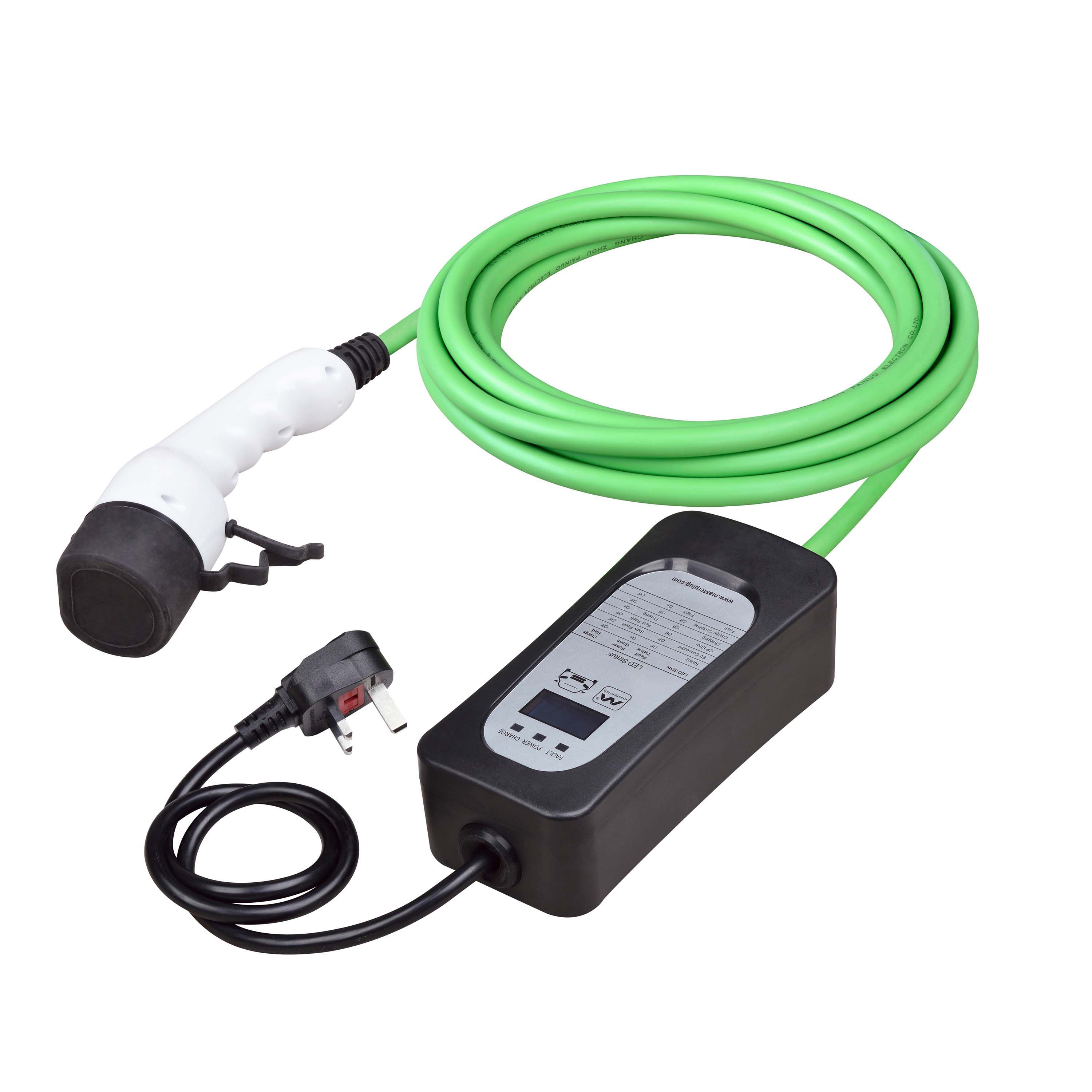 Masterplug 32A 7kW Mode 3 Type 2 to Type 2 Electrical vehicle