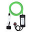Masterplug 32A 7kW Mode 3 Type 2 to Type 1 Electrical vehicle charging cable 5m
