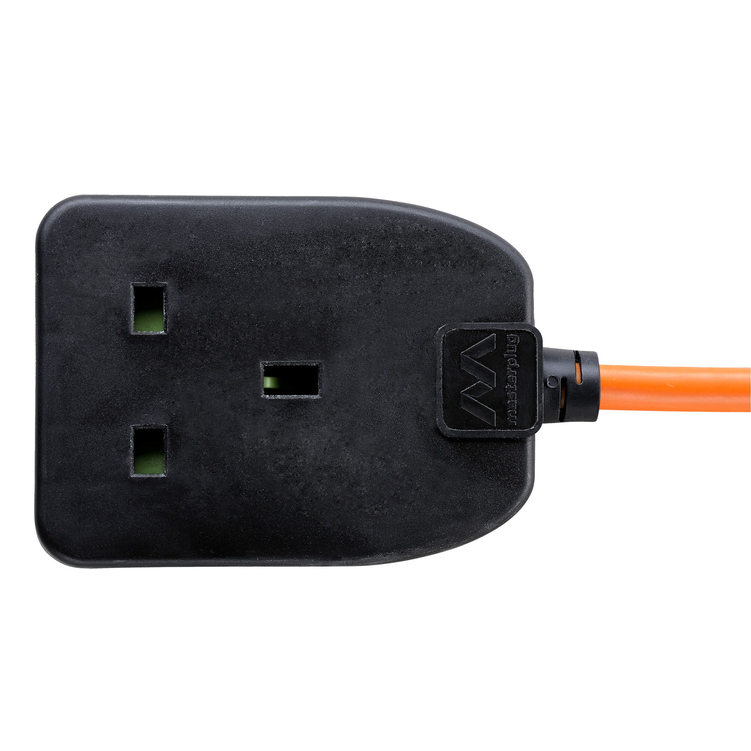 Masterplug BOG10O-BD Basic 1 socket Black Extension lead, 10m