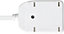 Masterplug BOG8-BD 1 socket 13A White Extension lead, 8m