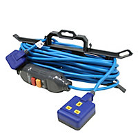 Masterplug CT1513P/ILRCD-MS 1 socket 13A Blue Extension lead, 15m