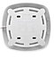 Masterplug SRG102C-BD Surge 10 socket Switched Surge protected White Extension lead, 2m