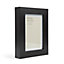 Matt black Single Picture frame (H)19.5cm x (W)14.5cm