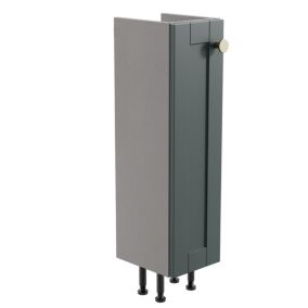 Matt Green Freestanding Single Bathroom Cabinet (H) 820mm (W) 200mm