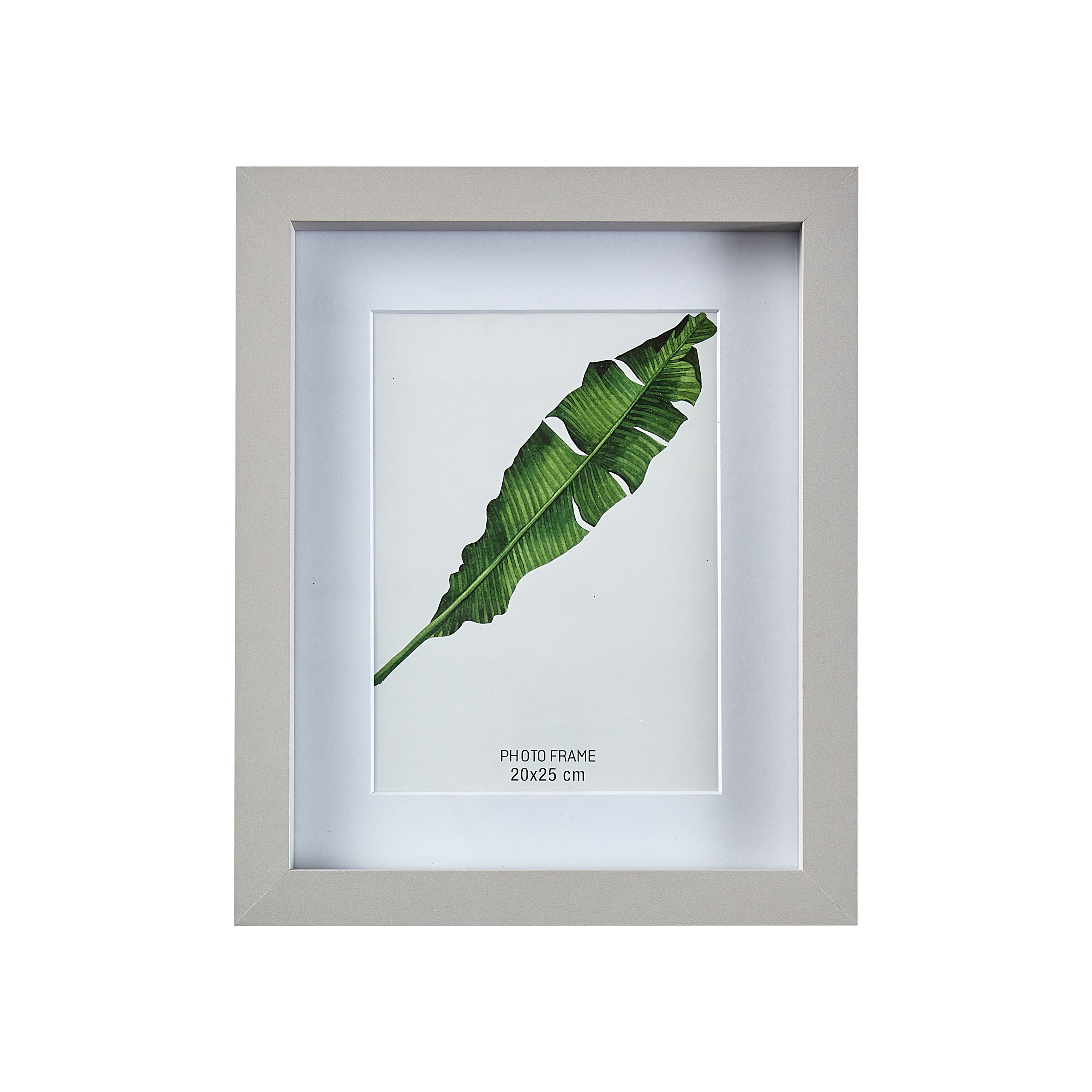 Matt Grey Pine effect Plain Single Picture frame (H)27.6cm x (W)22.6cm - 4