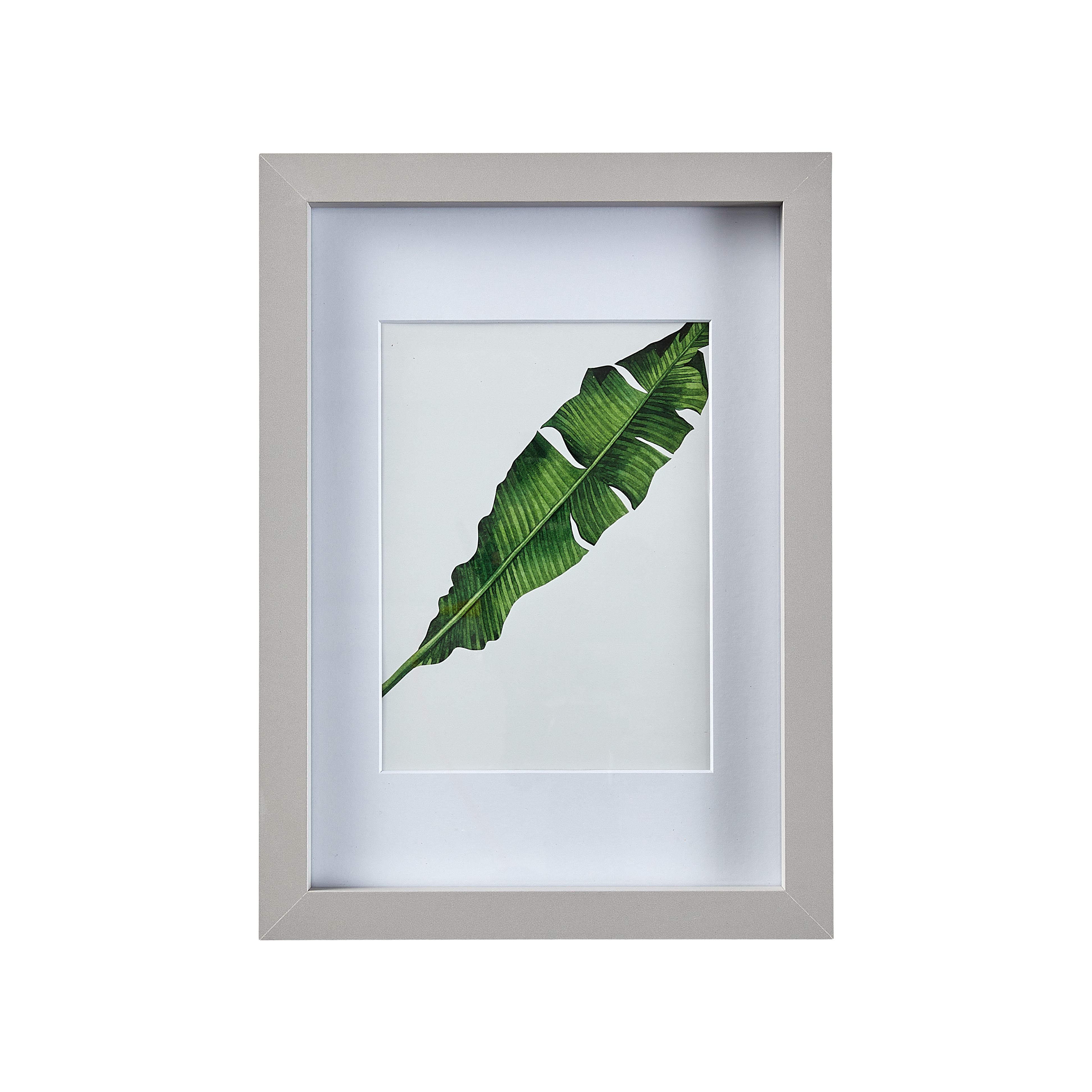 Matt Grey Pine effect Plain Single Picture frame (H)29.7cm x (W)21cm - 7
