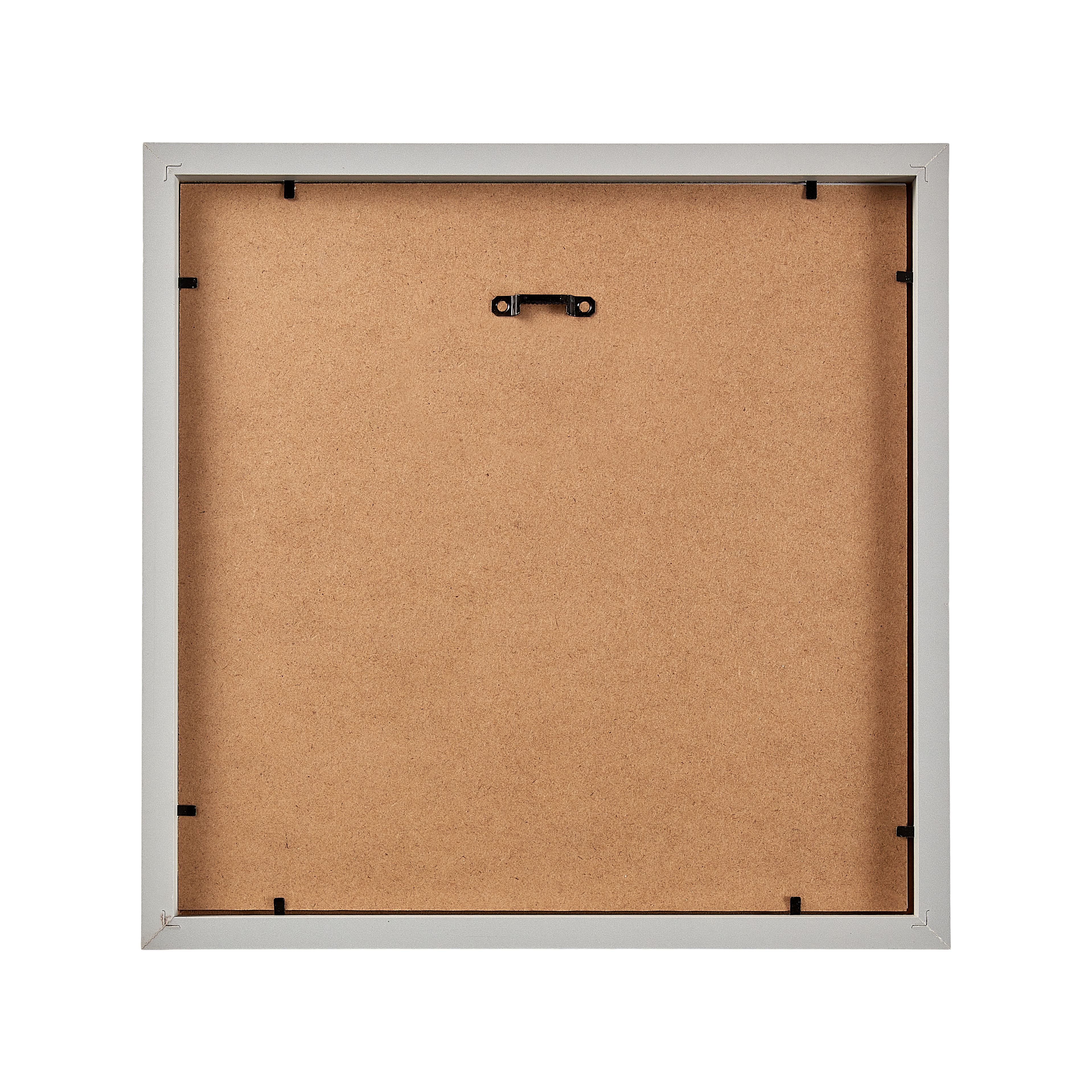 Matt Grey Pine effect Plain Single Picture frame (H)32.6cm x (W)32.6cm - 4
