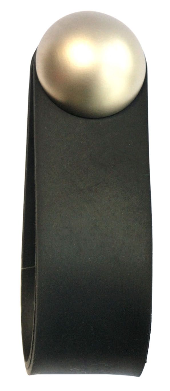 Matt Nickel effect Black Cabinet Straight Drop down Pull handle