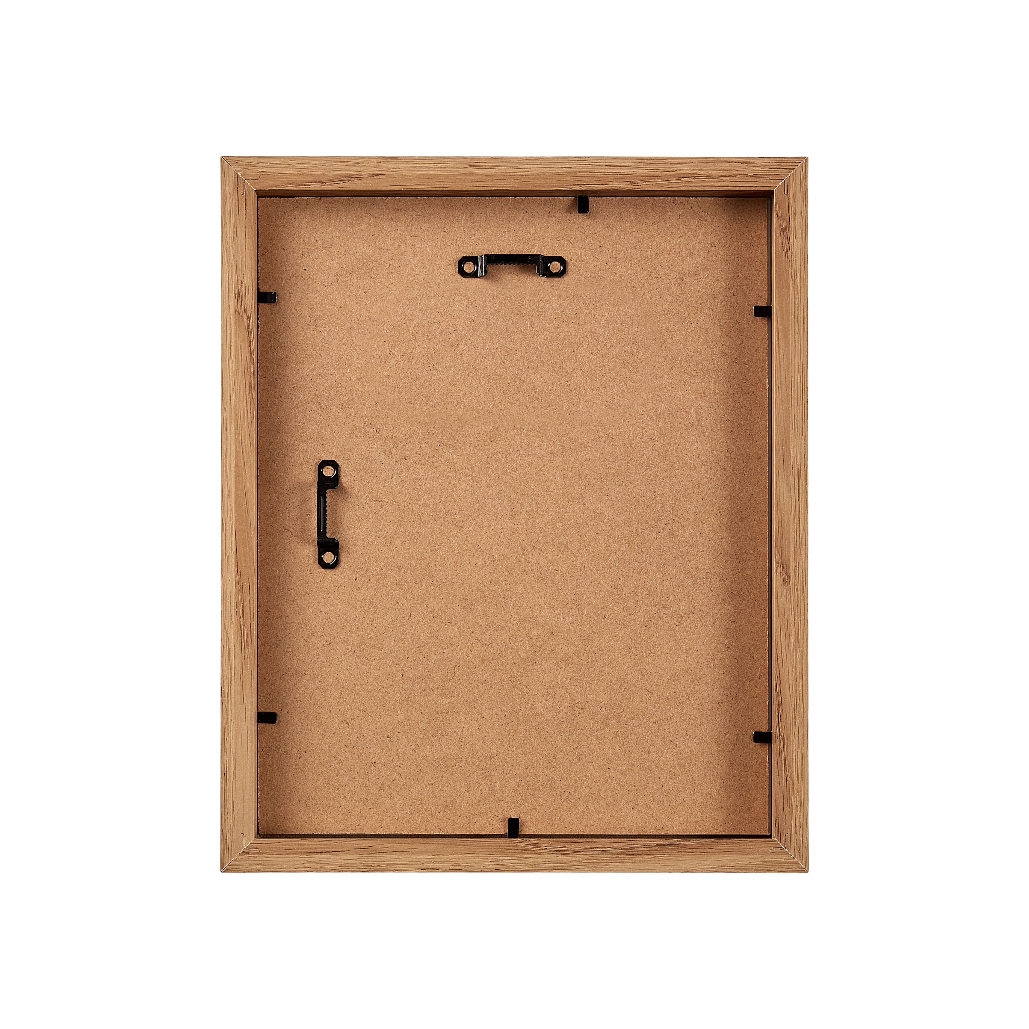 Matt Oak effect Plain Single Picture frame (H)27.6cm x (W)22.6cm - 5