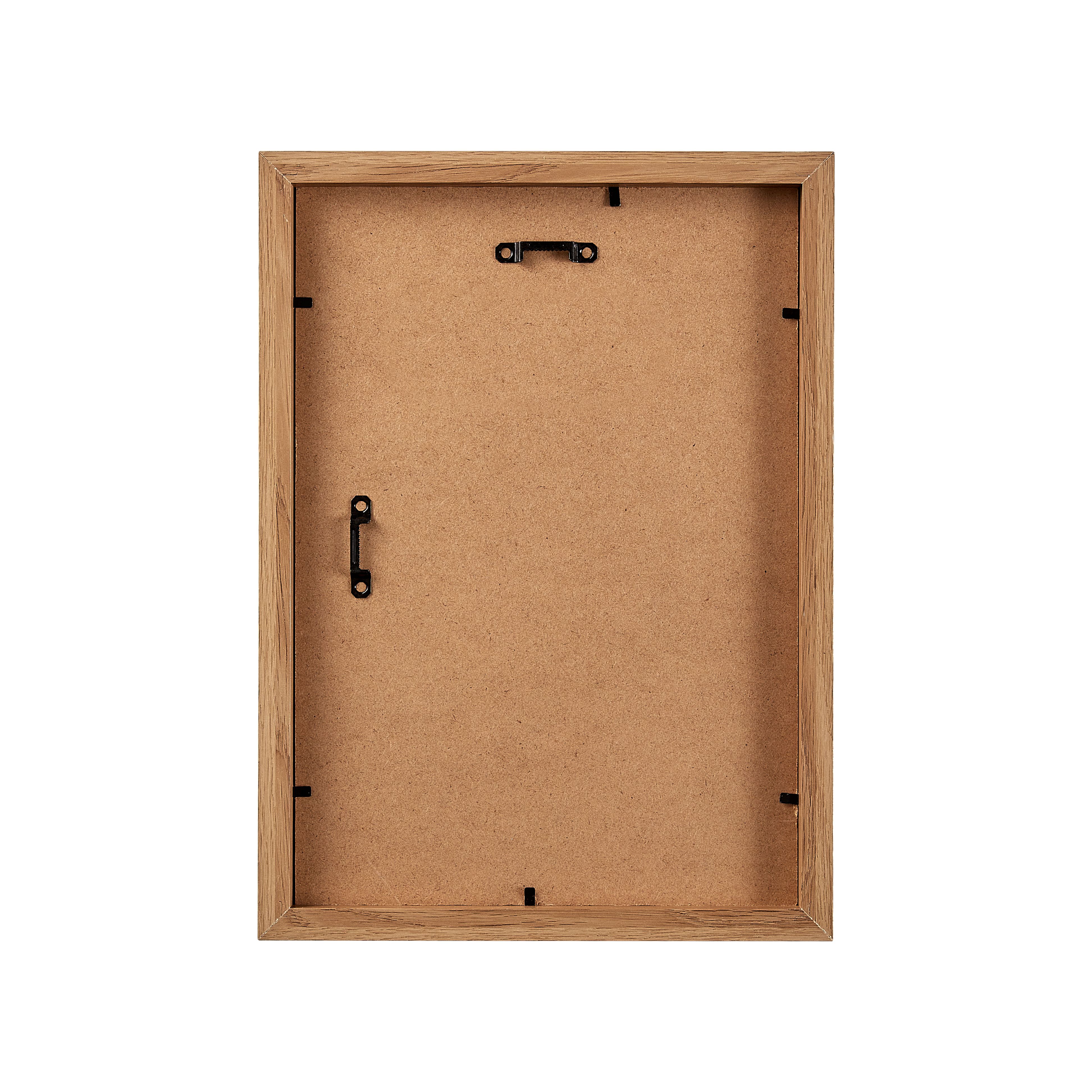 Matt Oak effect Plain Single Picture frame (H)29.7cm x (W)21cm - 6
