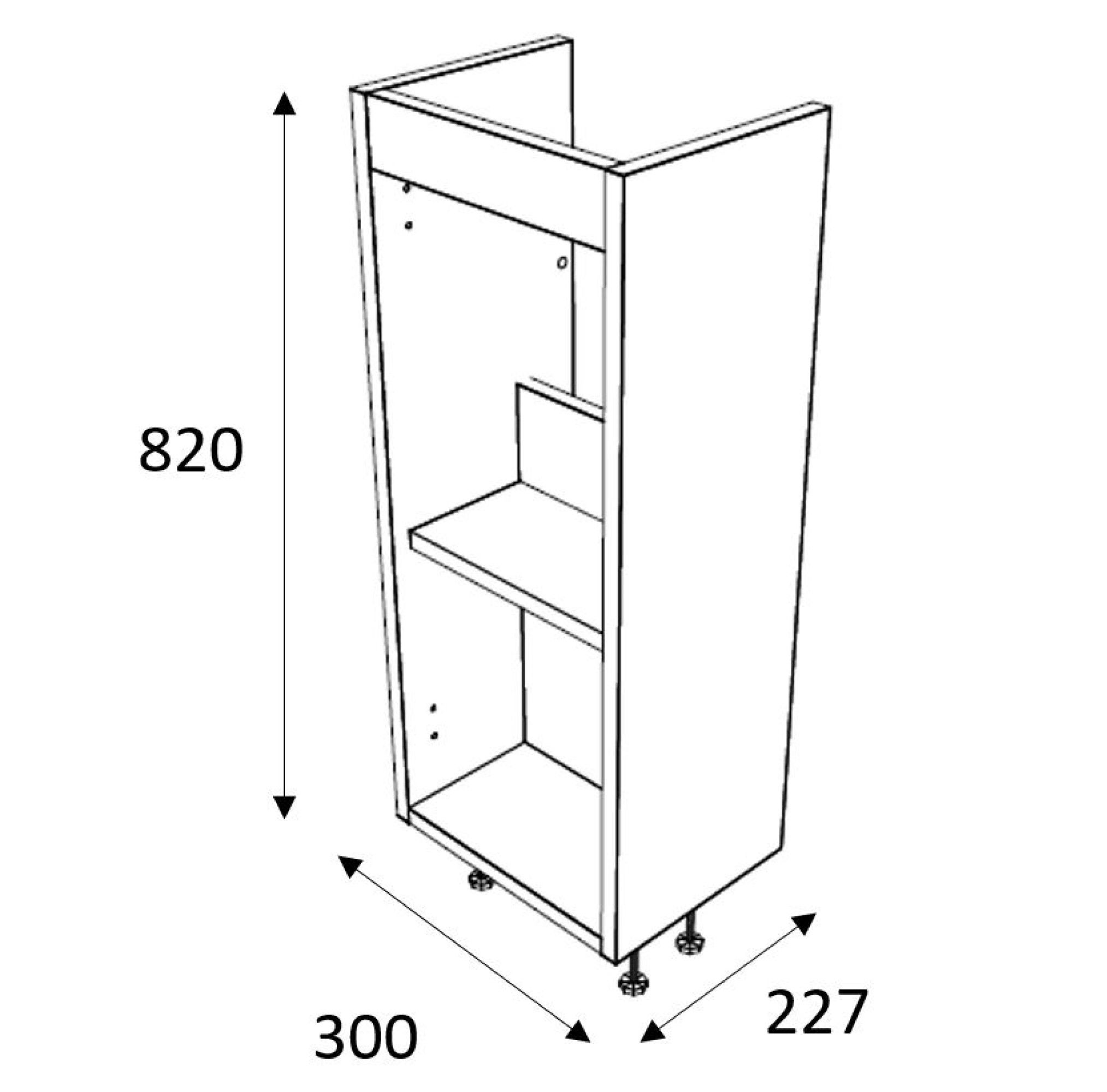 Matt Pink Freestanding Single Bathroom Cabinet (H) 820mm (W) 300mm ...