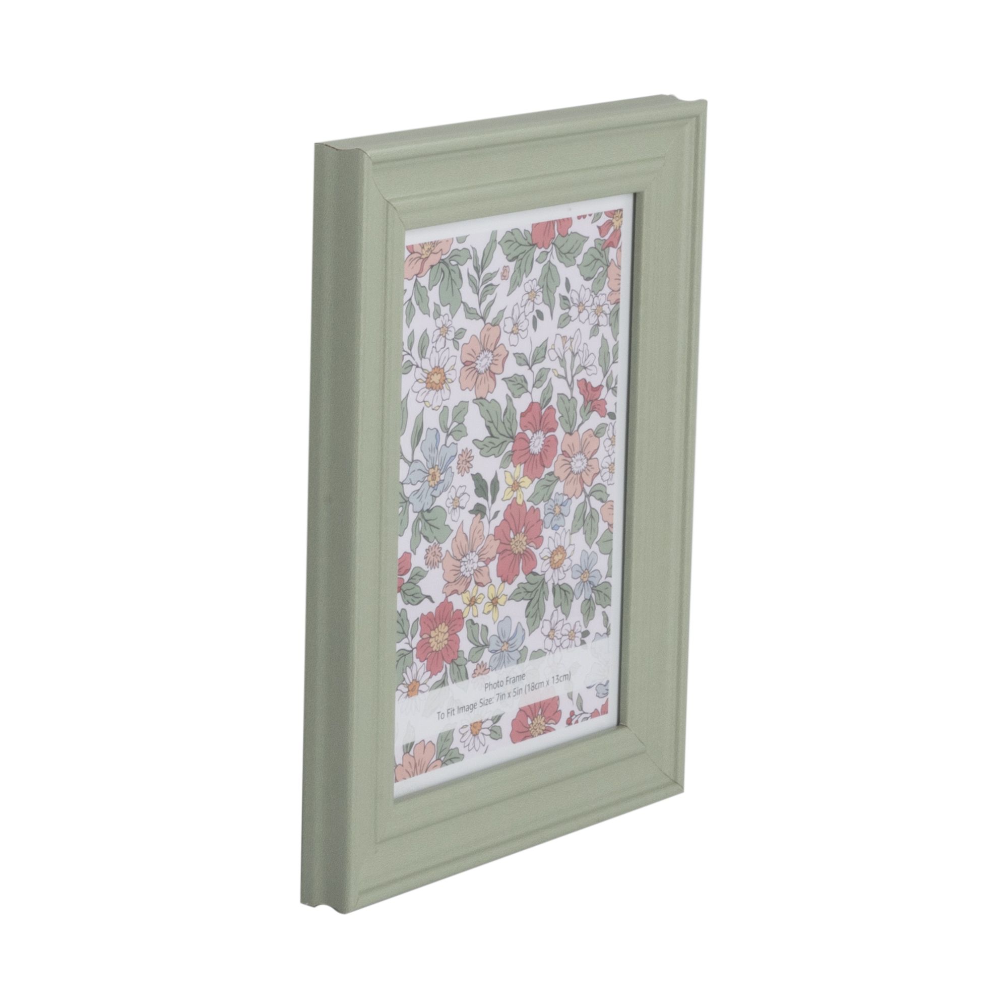 Matt Sage Green Vintage Single Photo frame (H)22cm x (W)17cm