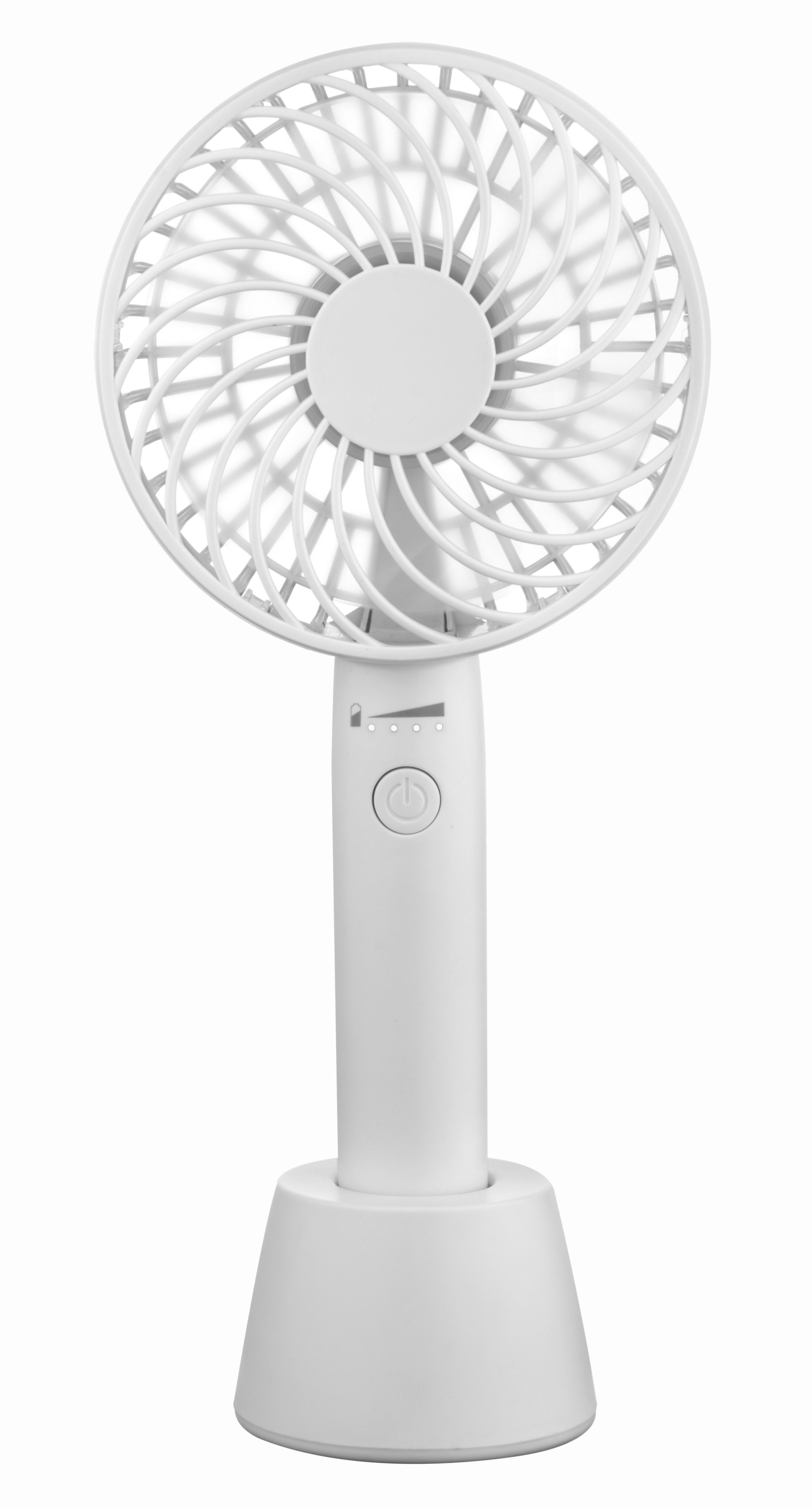Matt white 4" 4W Fan