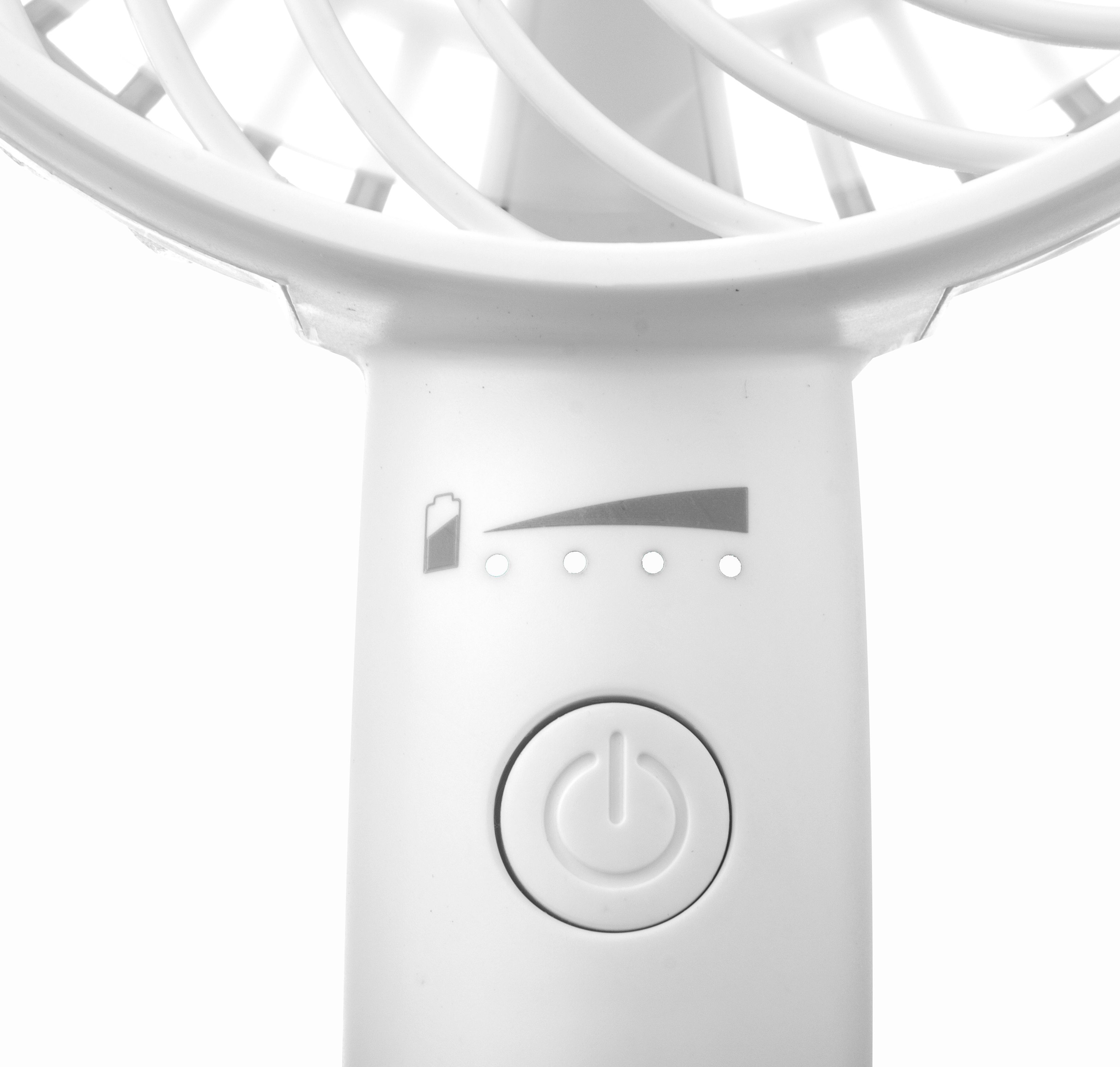 Matt white 4" 4W Fan