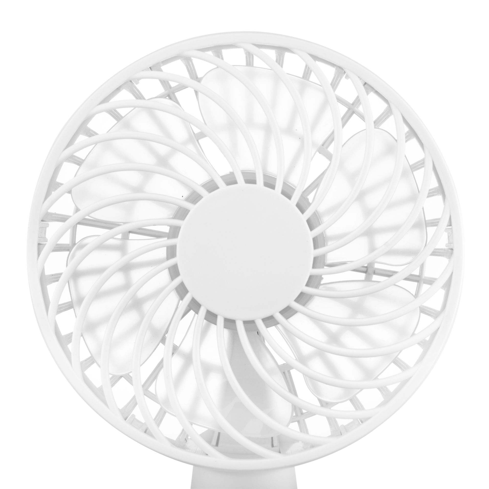 Matt white 4" 4W Fan