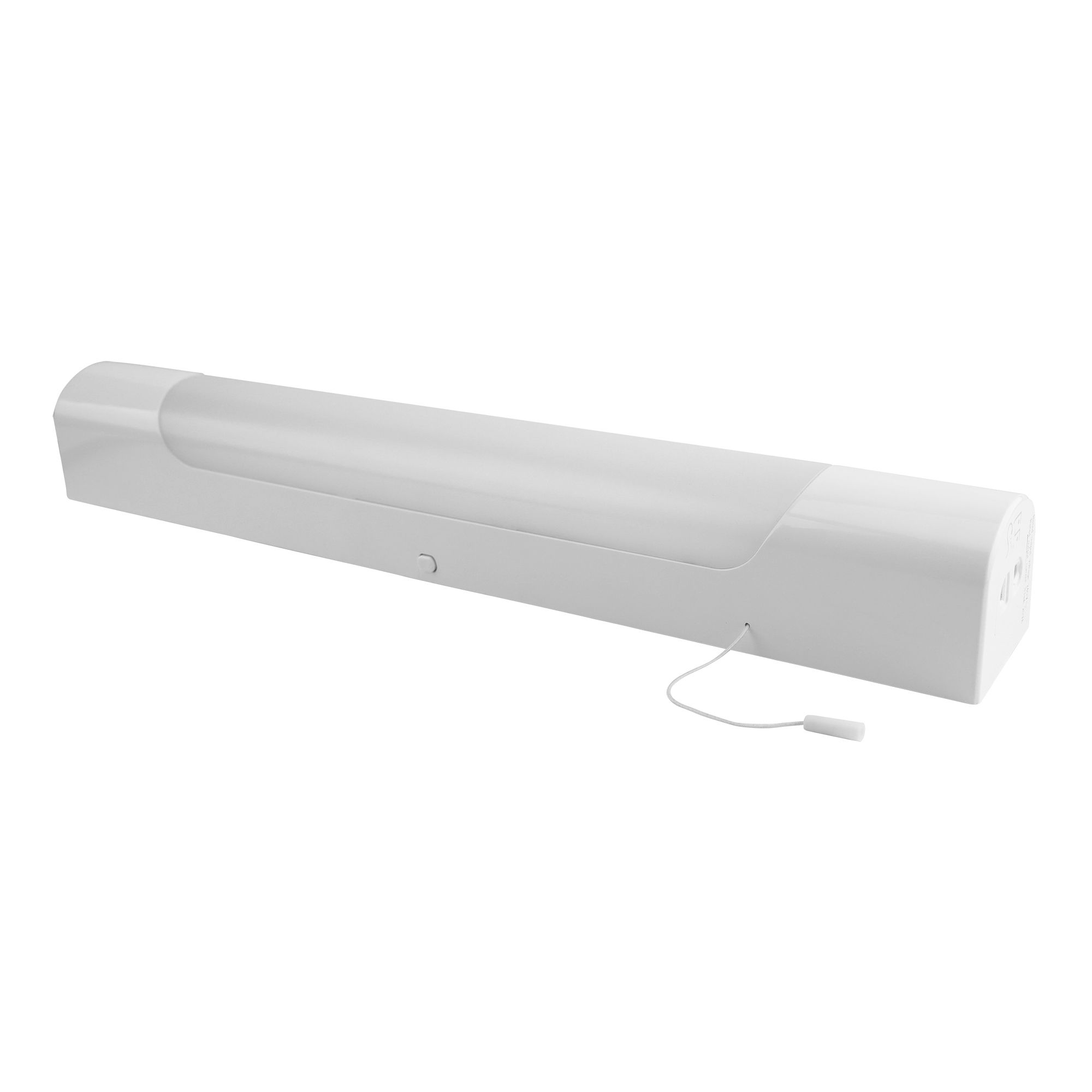 Matt White Bathroom Wired Wall light - With shaver socket | DIY at B&Q