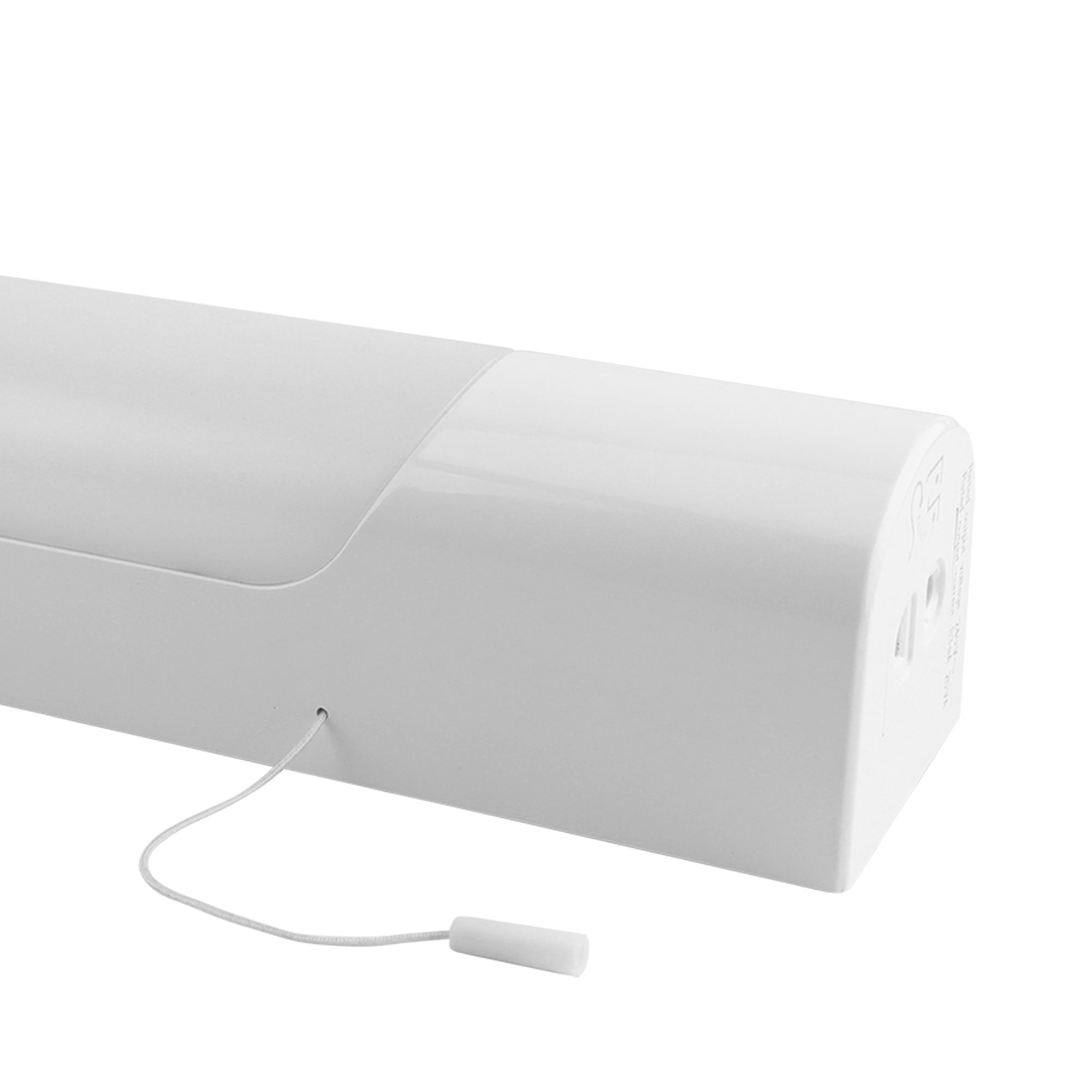 Matt White Bathroom Wired Wall light - With shaver socket