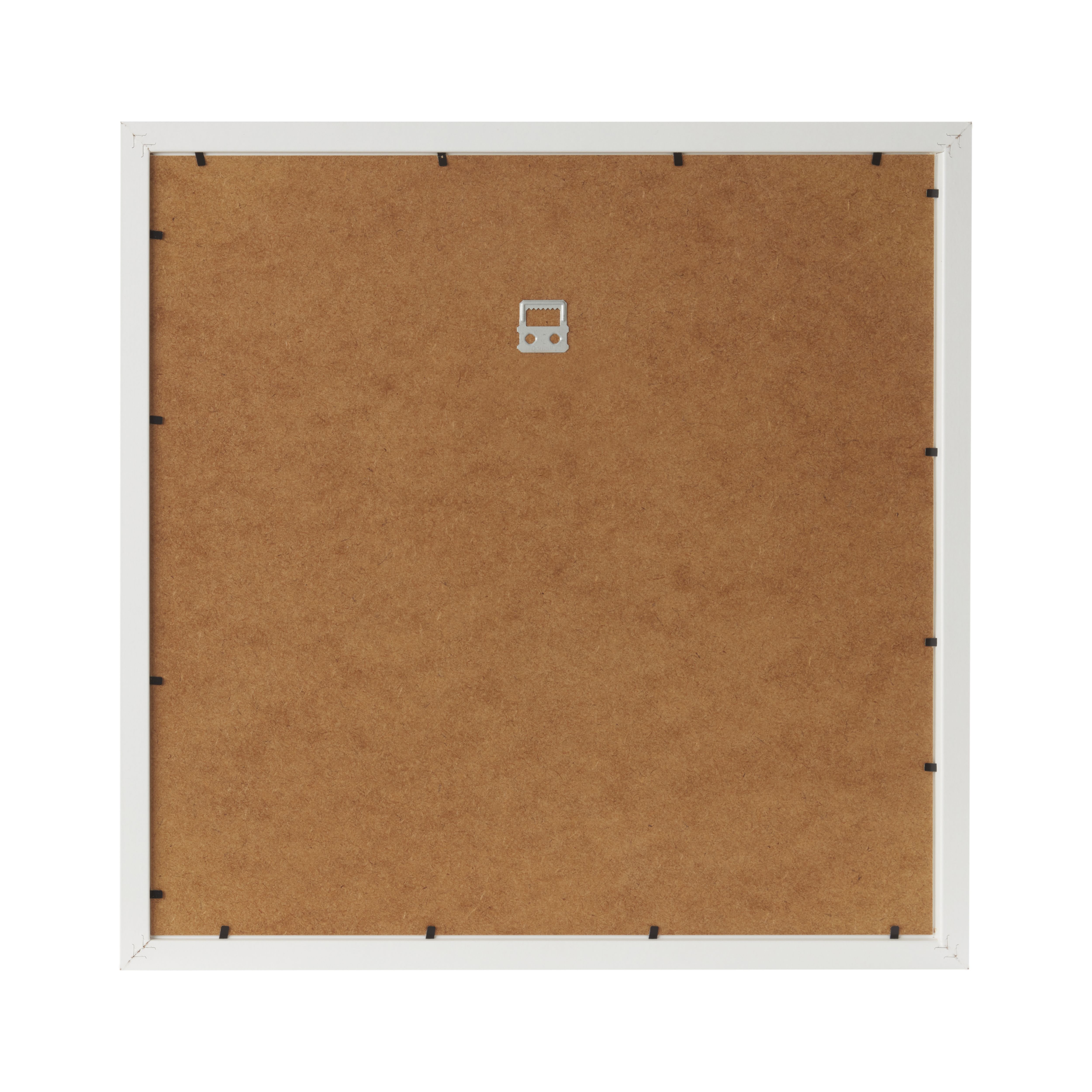 Matt White Memory box Single Picture frame (H)45cm x (W)45cm