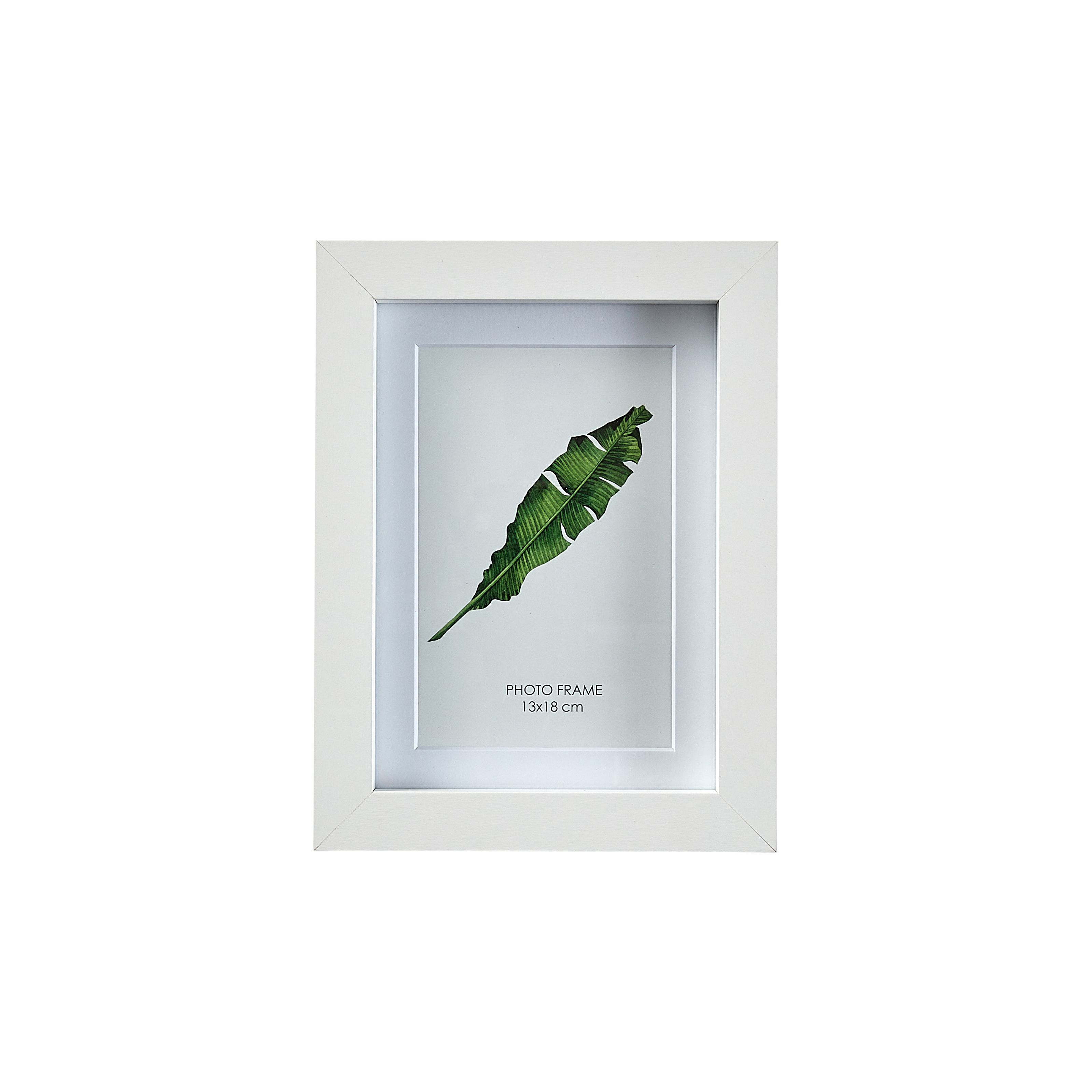 Matt White Pine effect Plain Single Picture frame (H)20.6cm x (W)15.6cm - 5