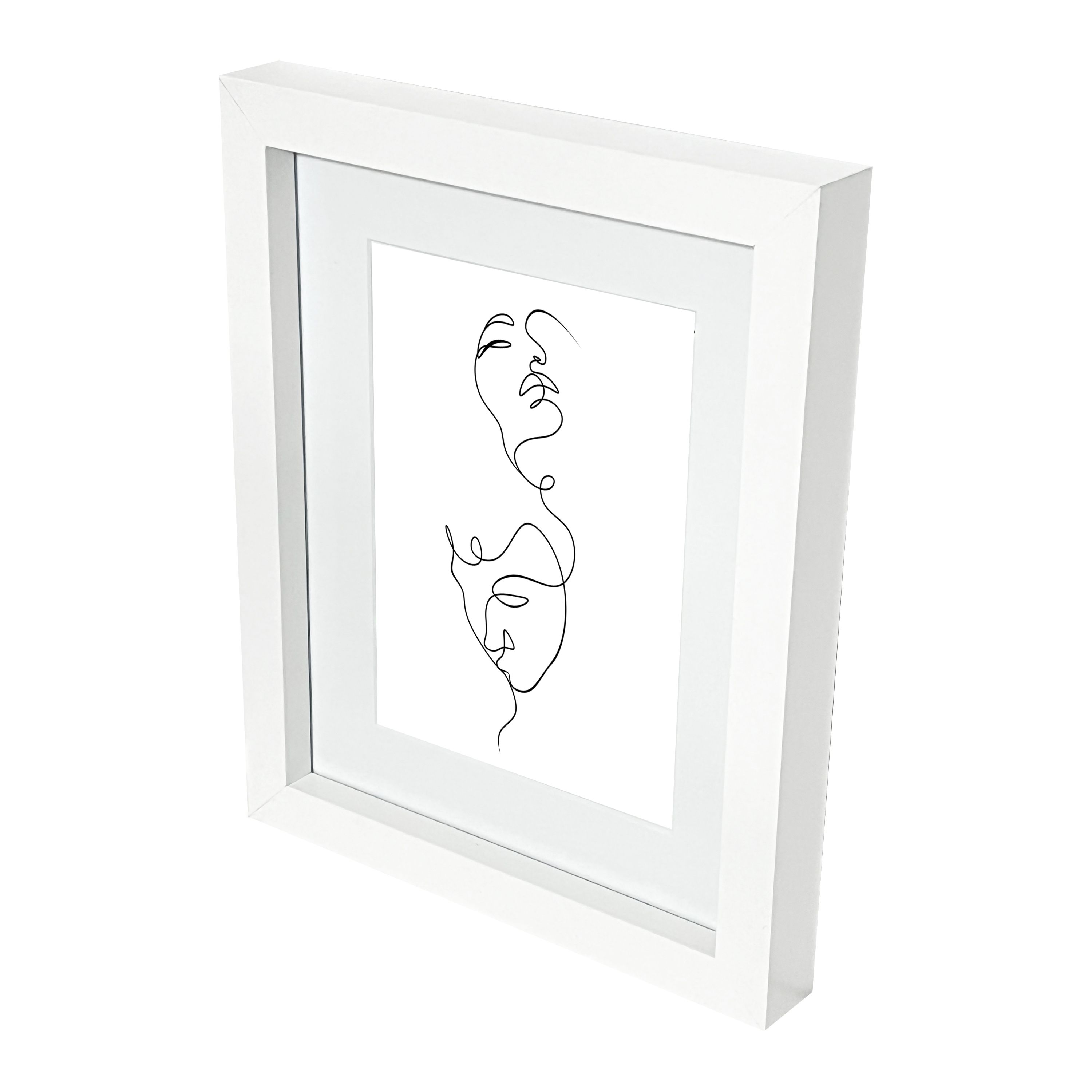 White Pine effect Matt Picture frame (H)27.6cm x (W)22.6cm