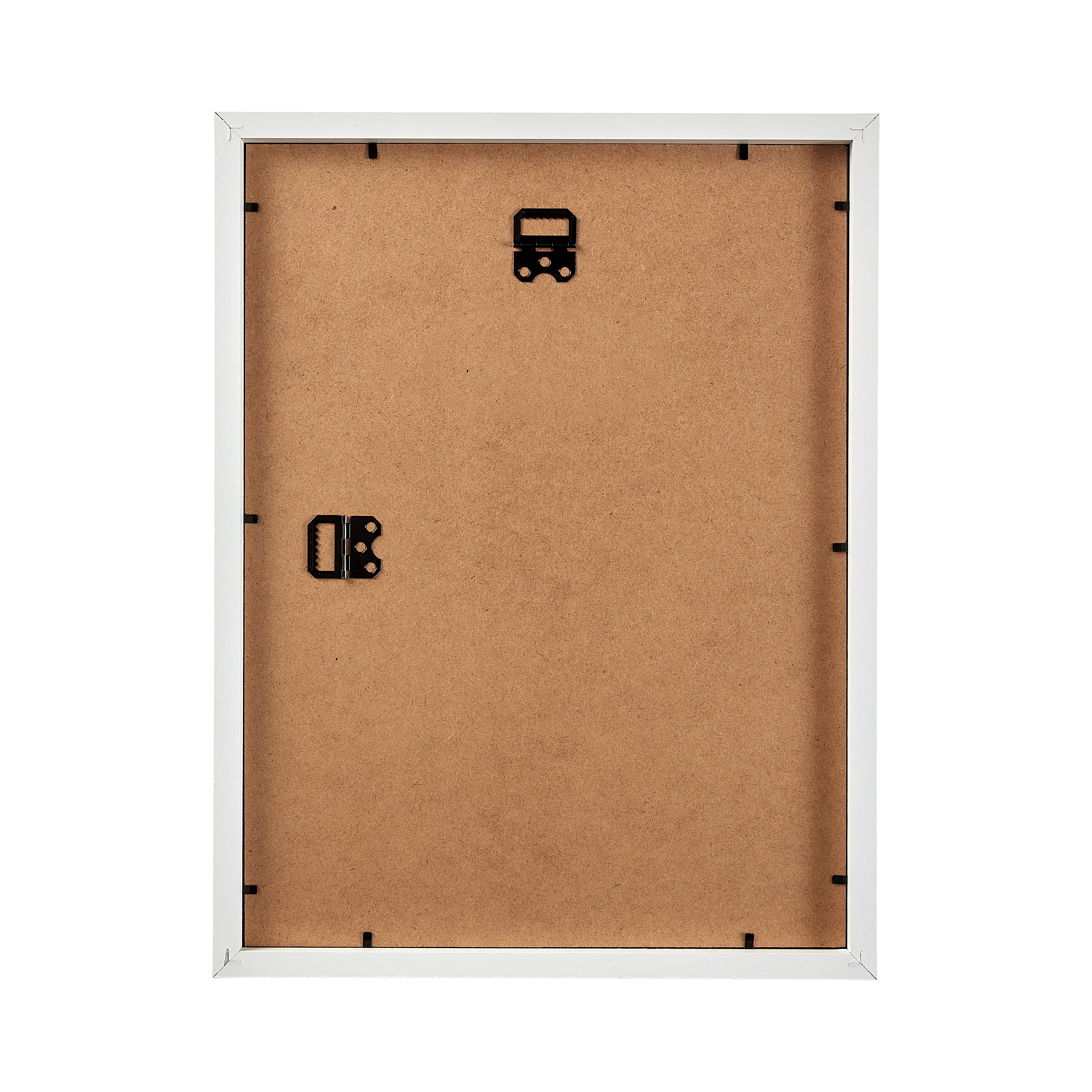 Matt White Pine effect Plain Single Picture frame (H)42.6cm x (W)32.6cm - 5