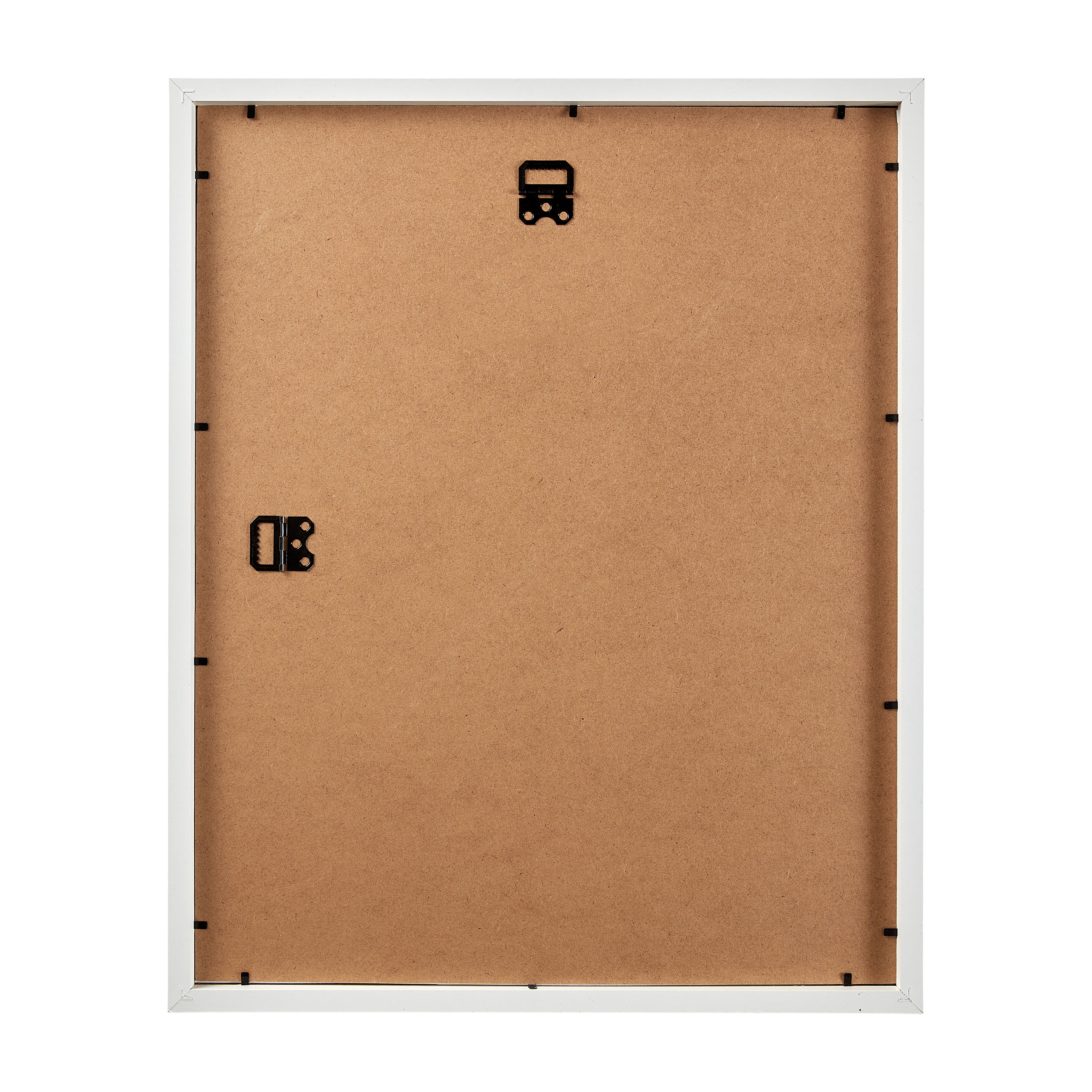 Matt White Pine effect Plain Single Picture frame (H)52.6cm x (W)42.6cm - 5