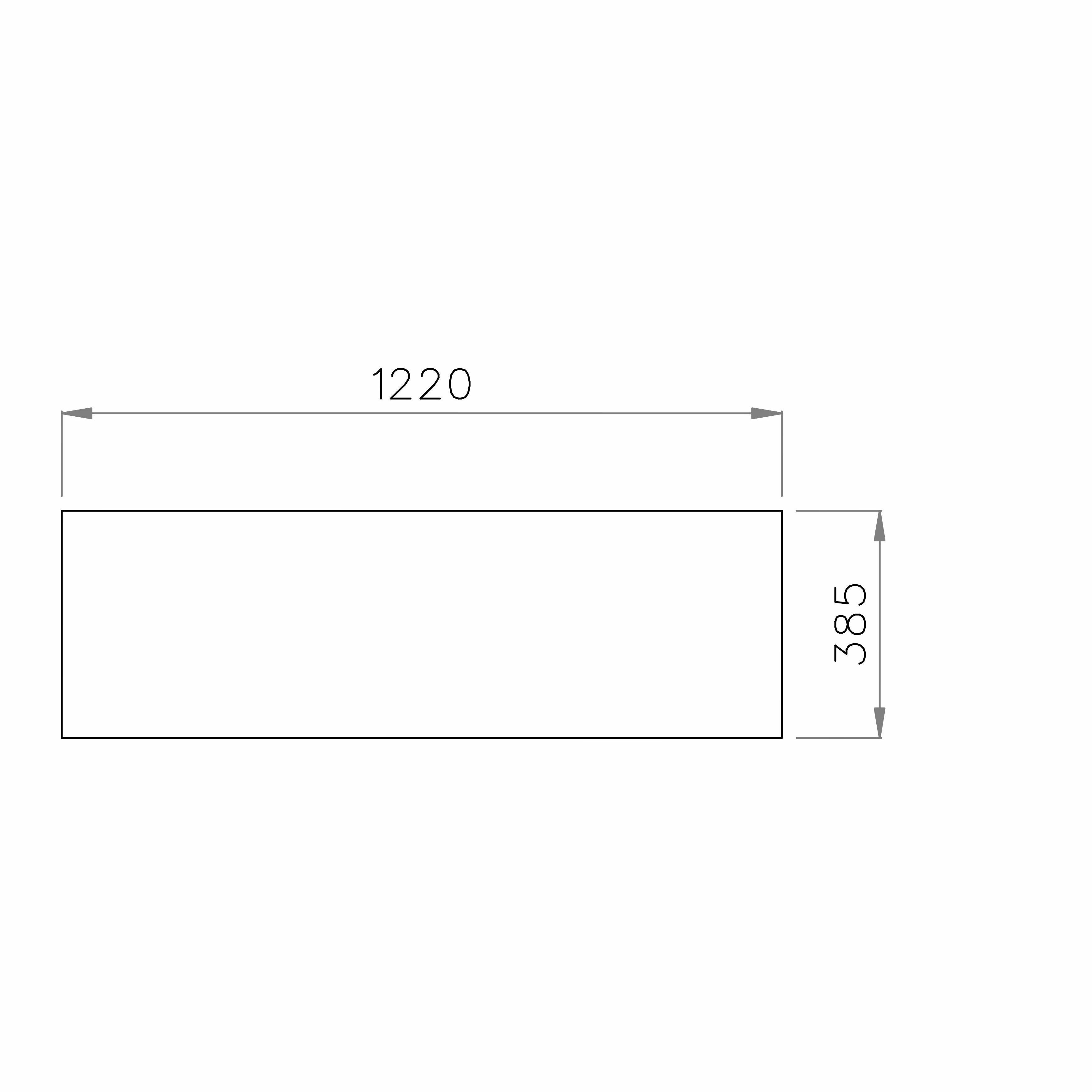 12mm Matt White Stone effect Solid core laminate Worktop - 5