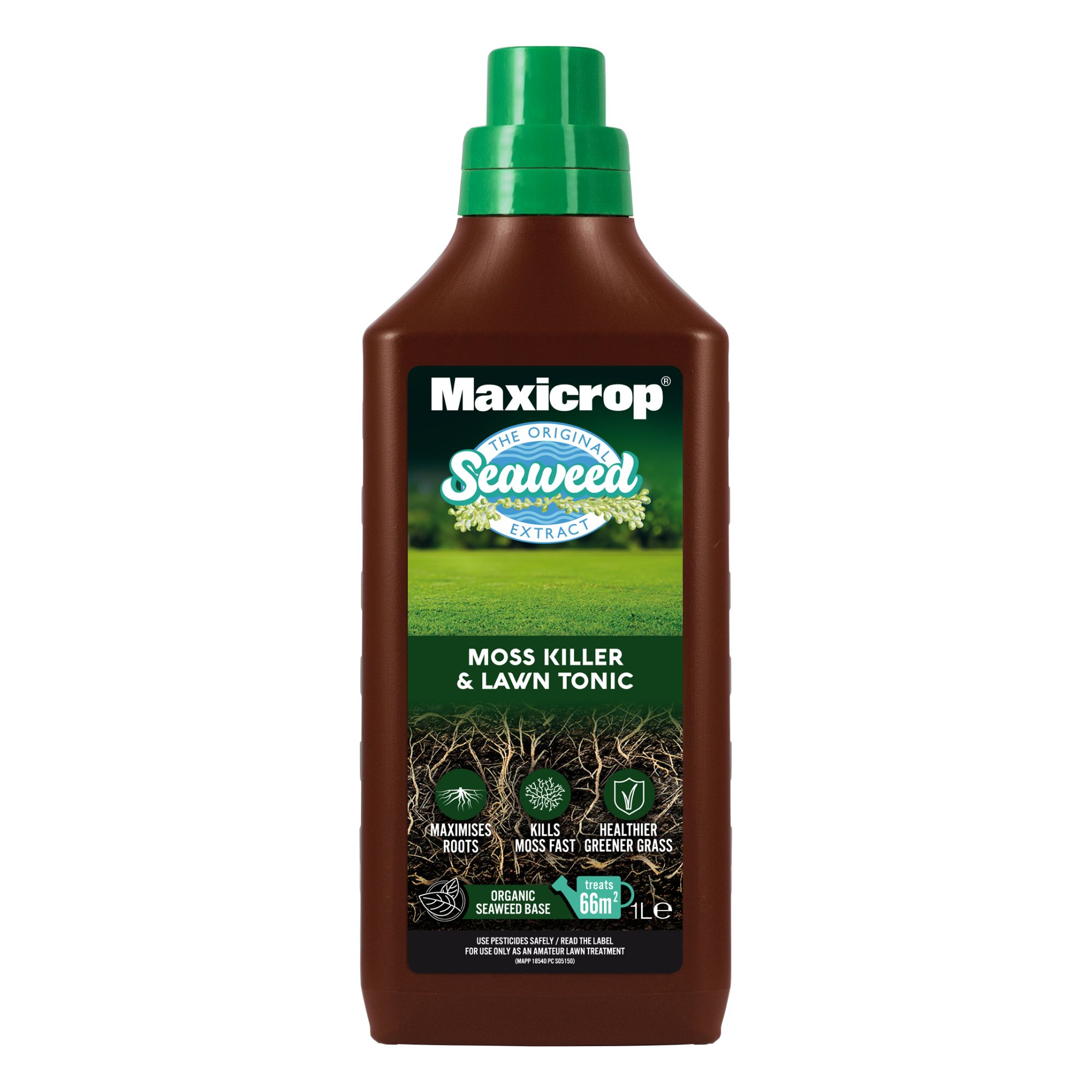 Maxicrop Lawn Tonic & Concentrated Moss killer 1L
