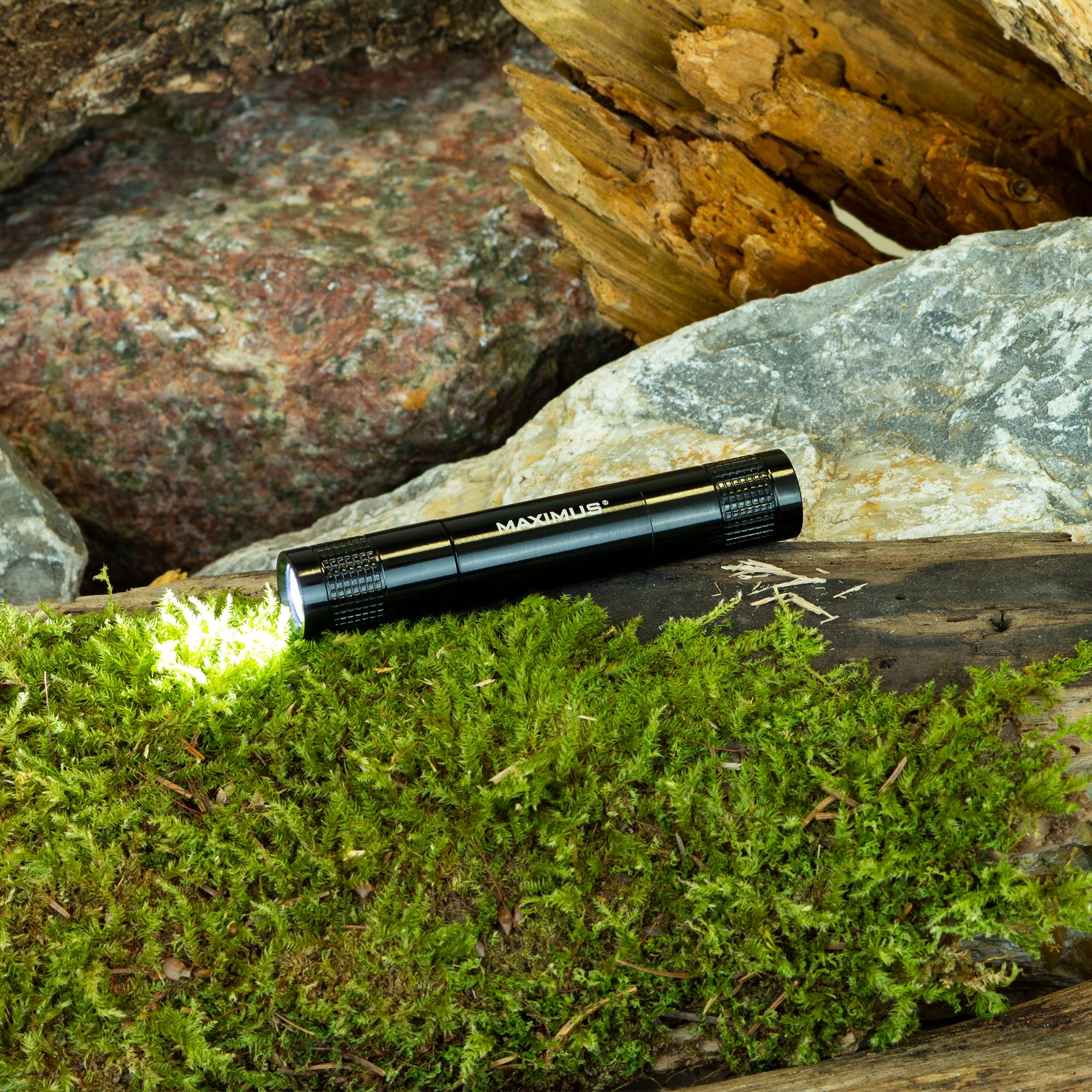 Maximus Black 20lm LED Battery-powered Key chain light