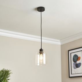 Maxton LED Pendant ceiling light, (Dia)140mm