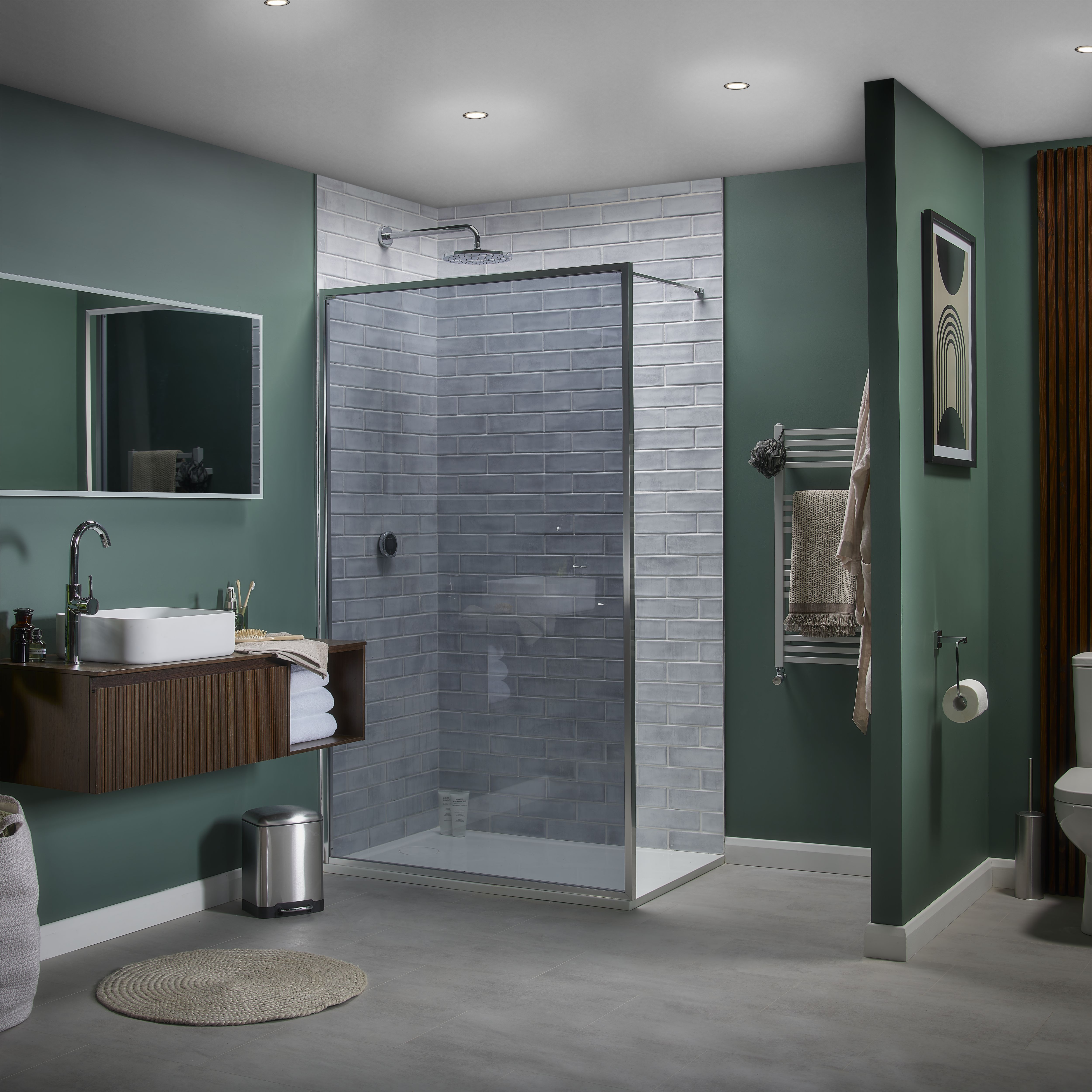 Maya White Gloss Structured Plain Ceramic Wall Tile - 8