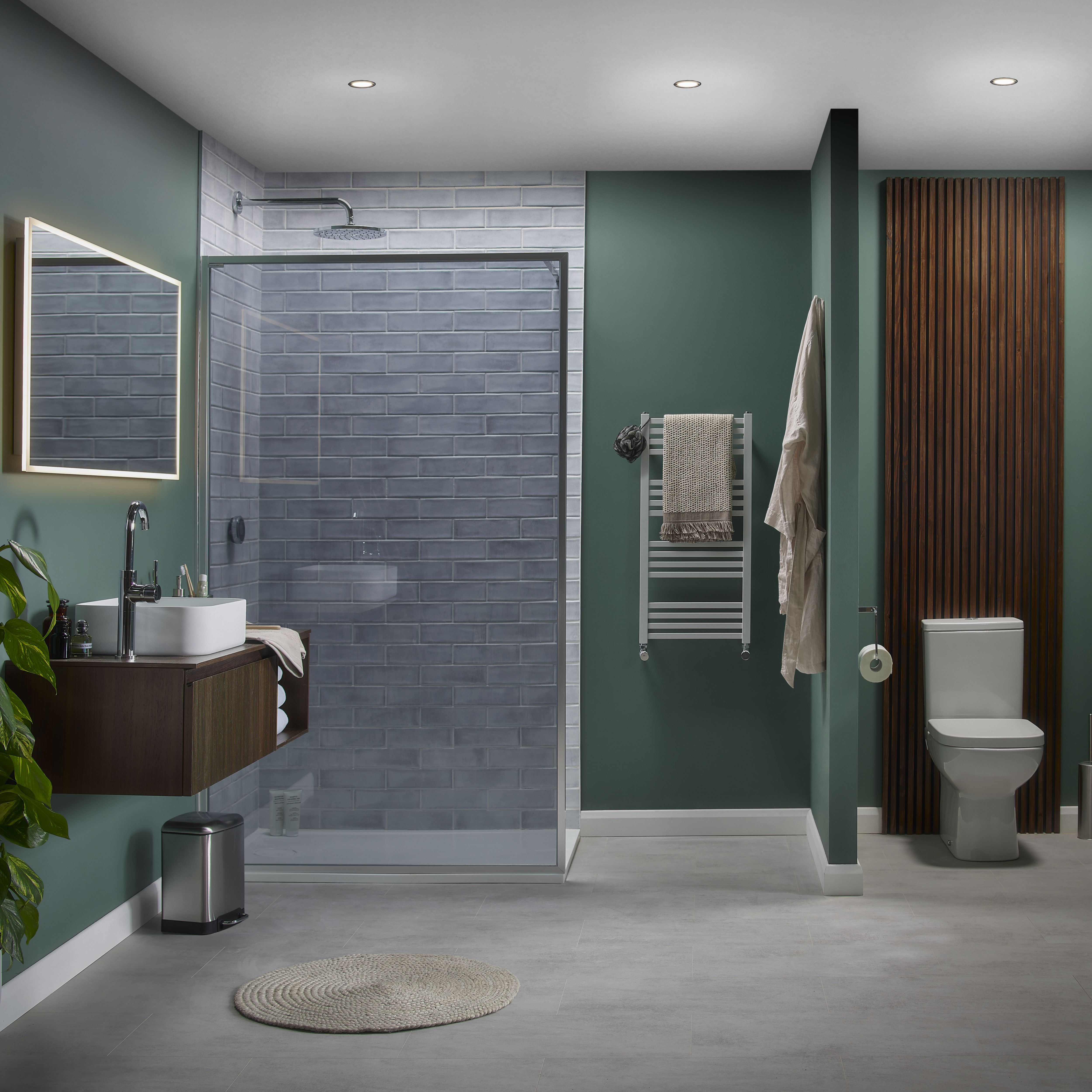 Maya White Gloss Structured Plain Ceramic Wall Tile - 9