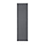 Mayfair Grey Gloss Ceramic Wall Tile, Pack of 54, (L)245mm (W)75mm