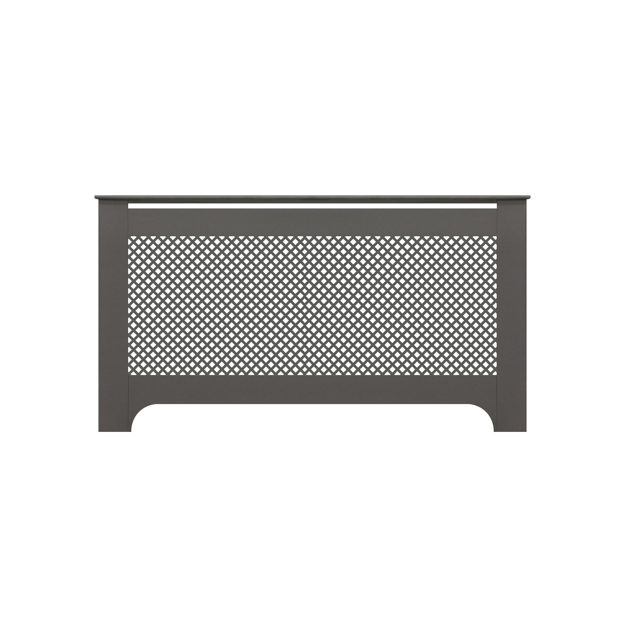 Mayfair Large Grey Radiator cover 815mm(H) 1500mm(W) 190mm(D)