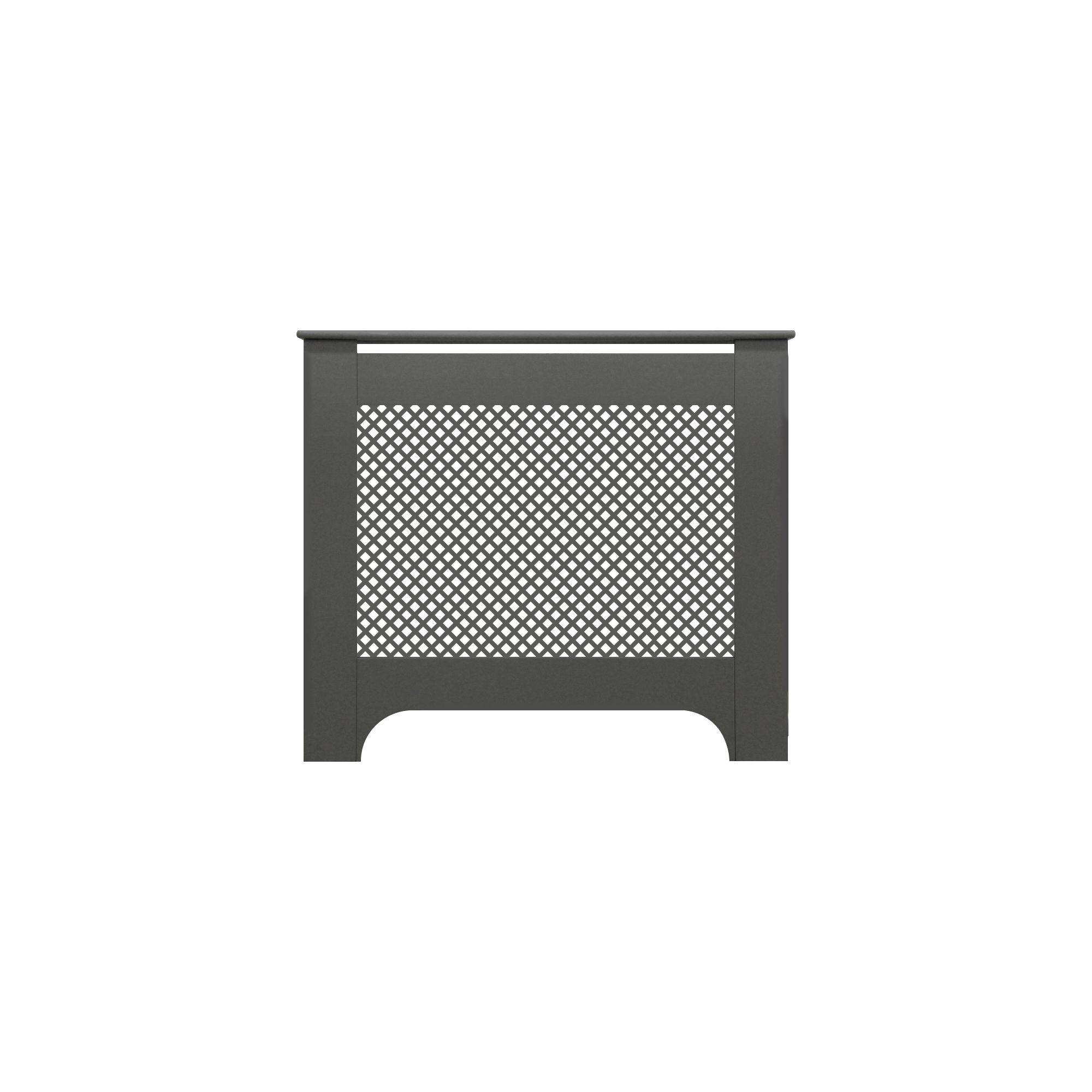 Mayfair Small Grey Radiator cover 815mm(H) 950mm(W) 190mm(D)