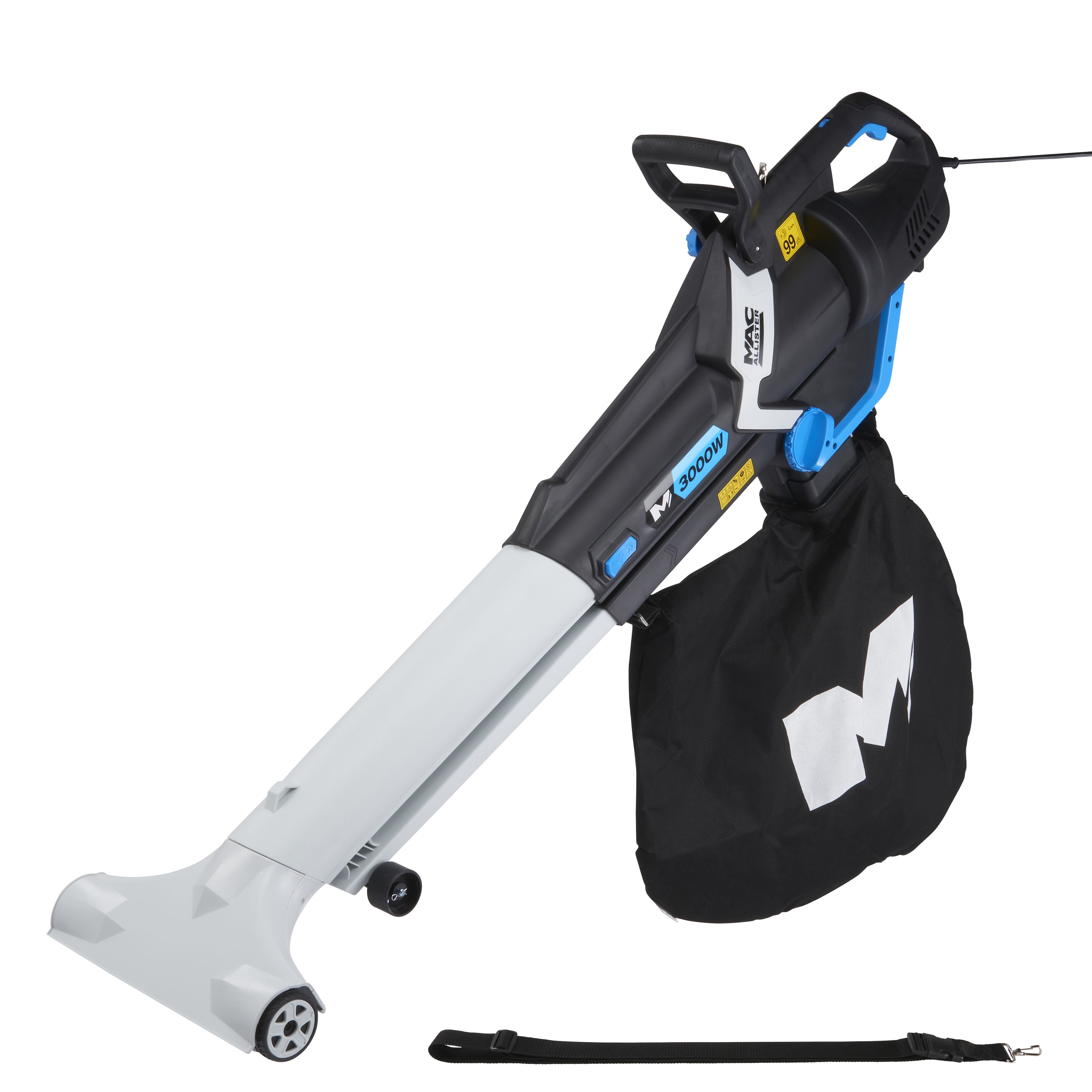 Macallister 3000w electric blower vac online