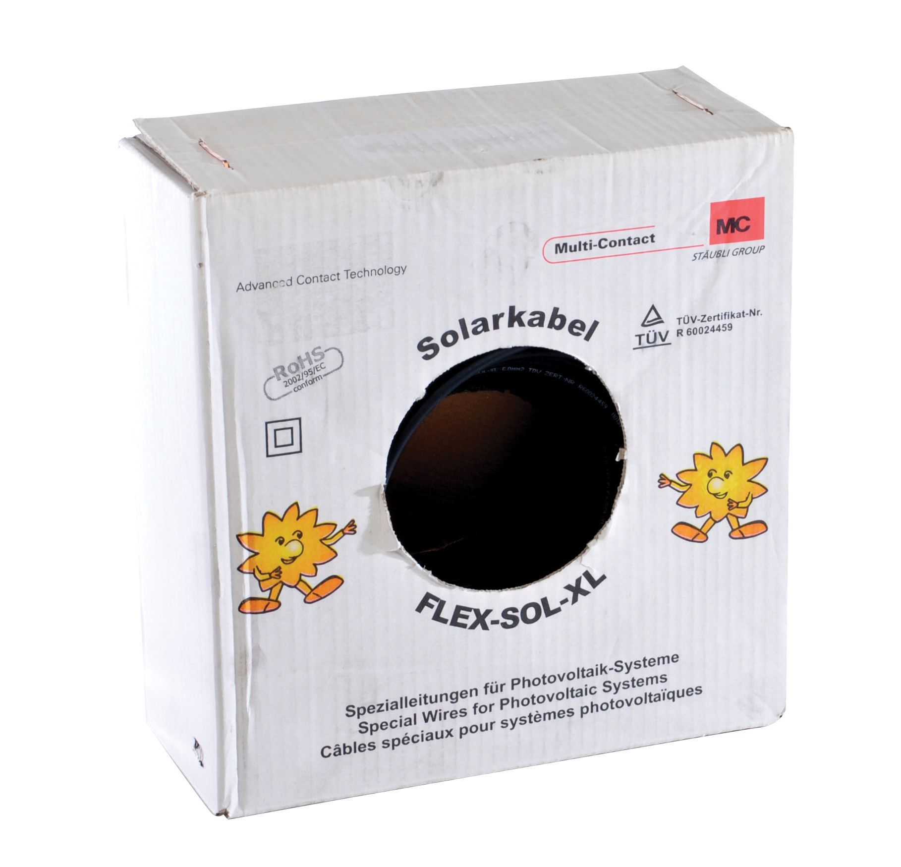 MC4MM SOLAR CABLE 100 METRE DRUM