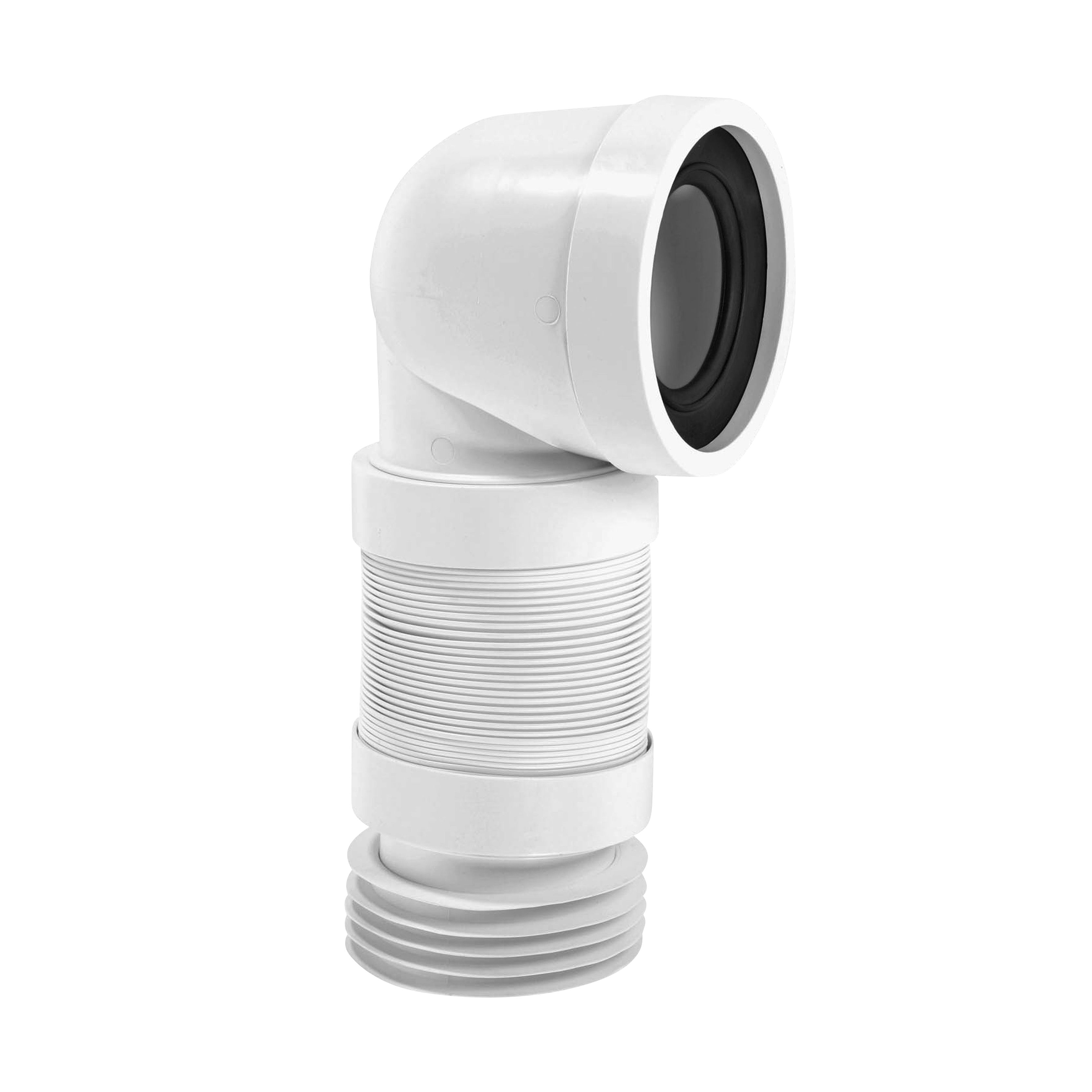 McAlpine 90° Flexible Extendable Pan connector (Dia)110mm