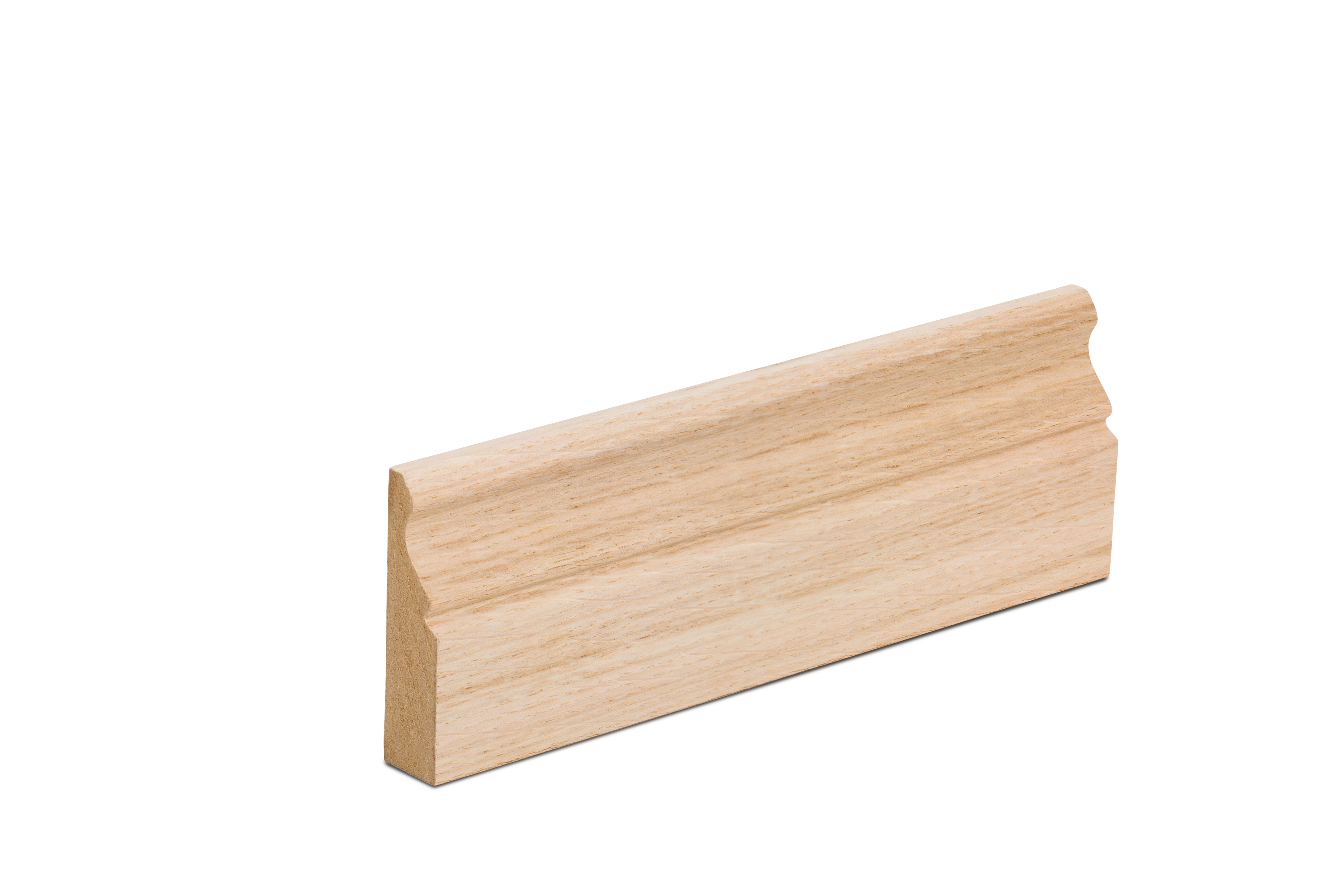 MDF Oak Ogee Architrave (L)2.1m (W)69mm (T)18mm, Pack of 5