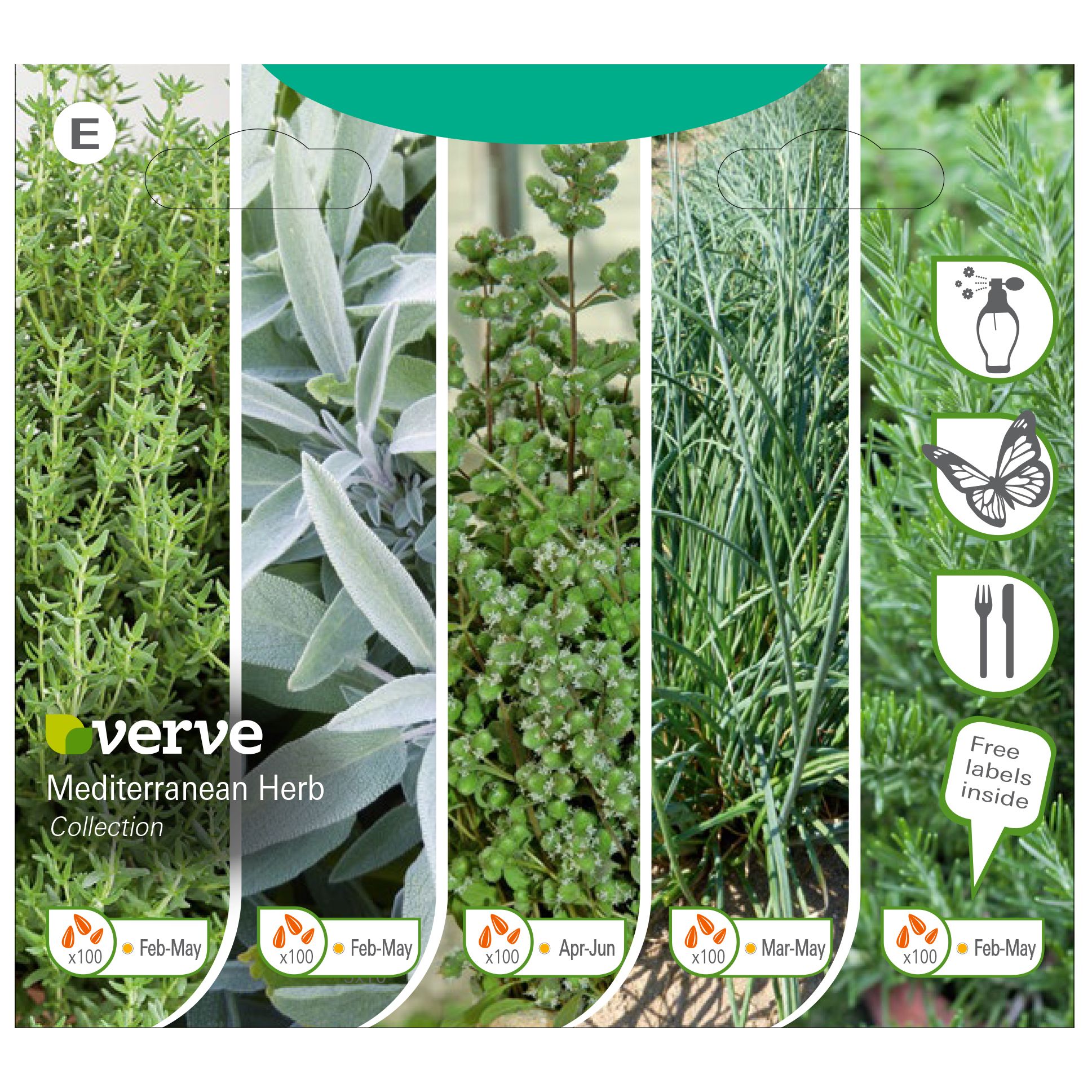 Mediterranean herb collection Seed